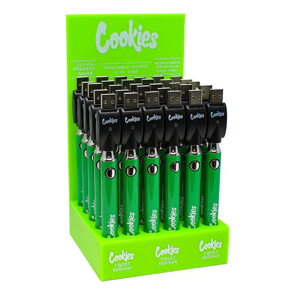 510 Cookies Twist 900 mAh Battery 510 Cookies Twist 900 mAh Battery
