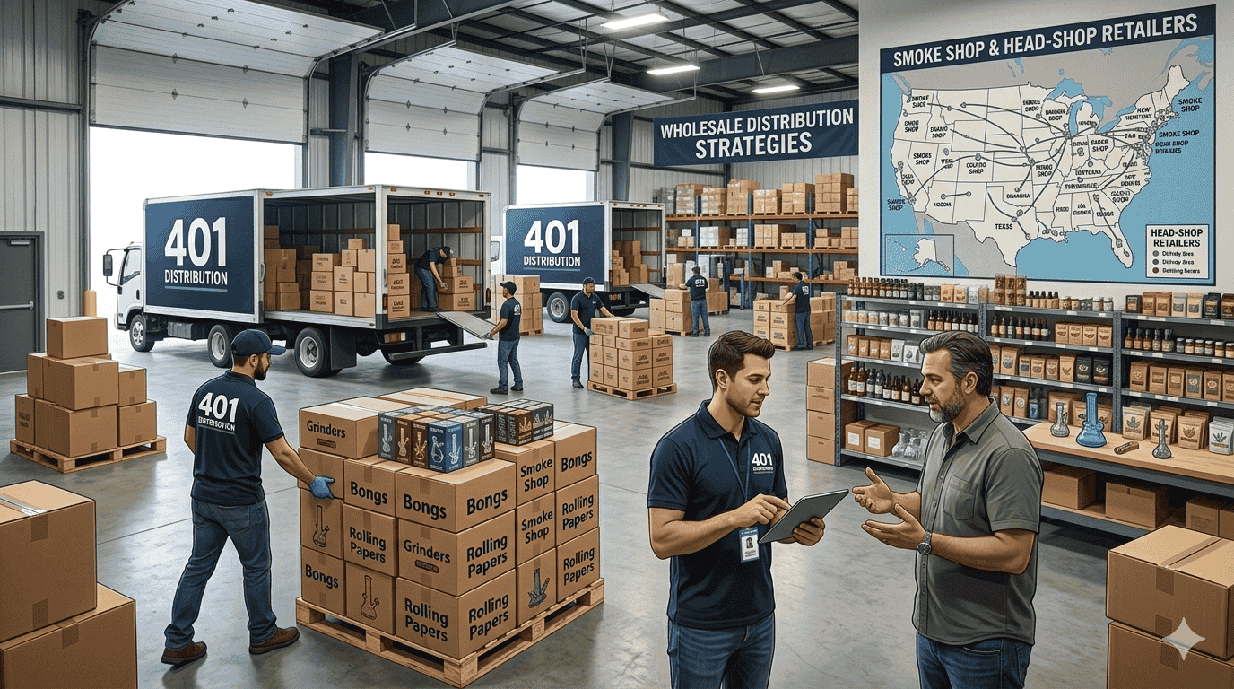 Wholesale Distribution Strategies for Smoke Shops and Head-Shop Retailers