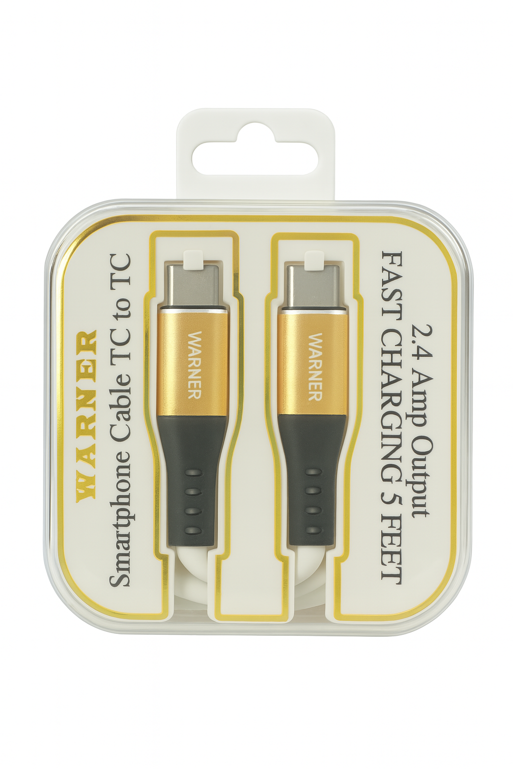 Type C to Type C Cable in Royal box - 5ft'