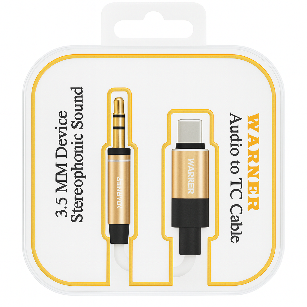 Aux to Type C Cable in Box