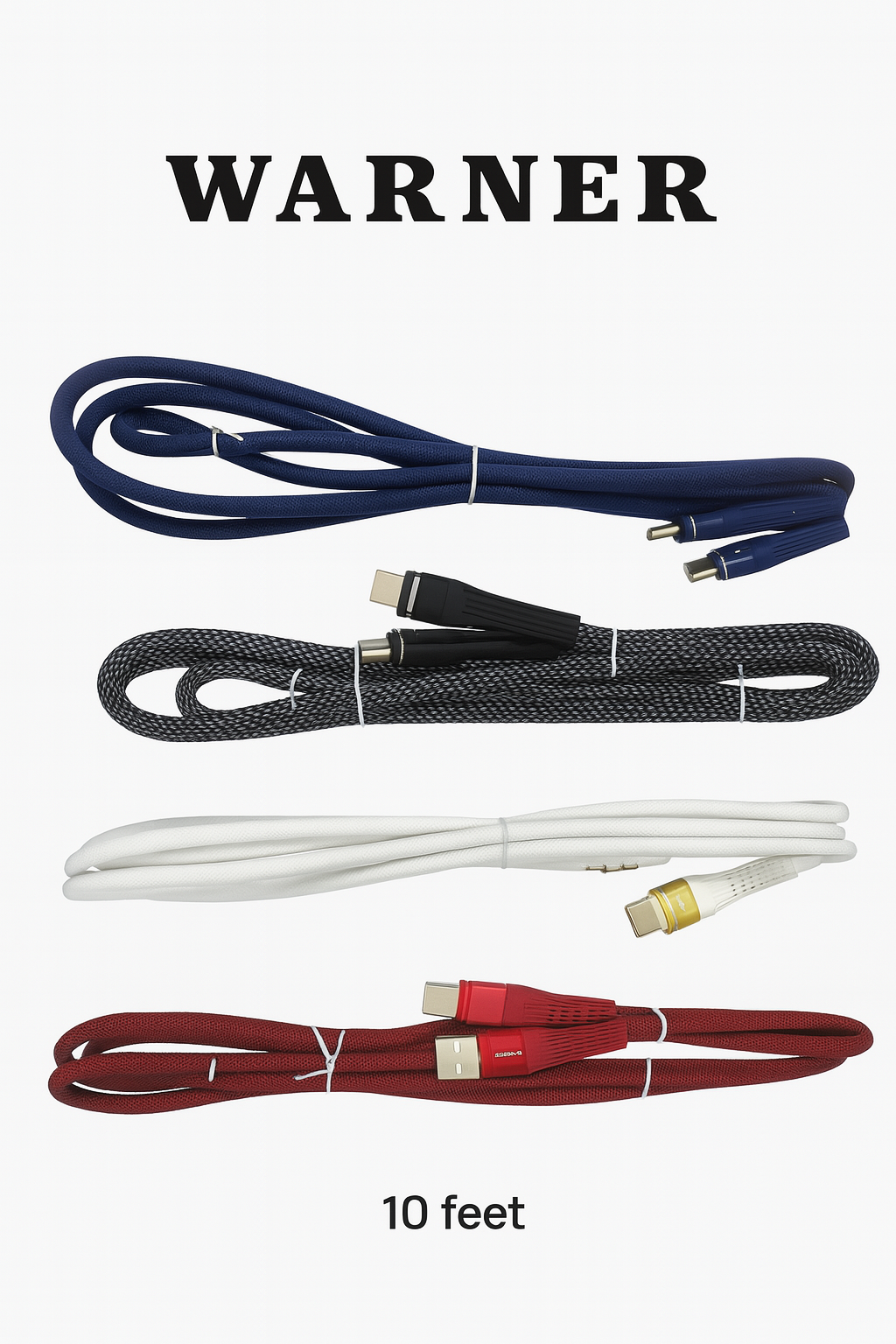 NEW Type C-Type C PD CABLE - 10FT