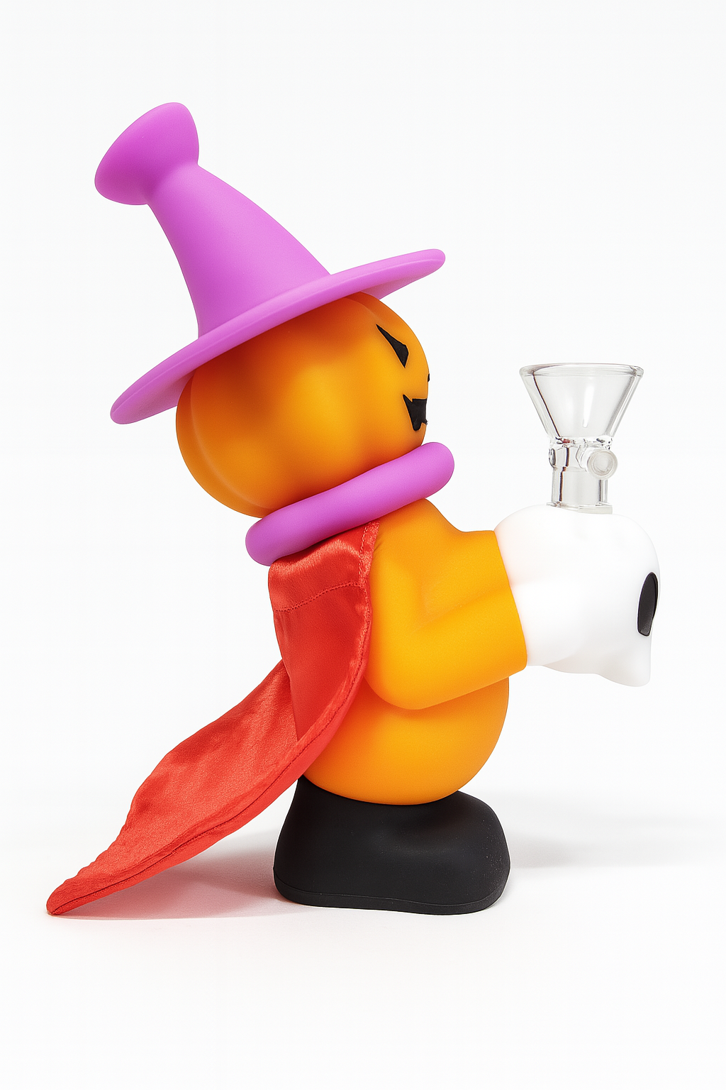 6" Halloween Wizard Silicone smoke water pipe