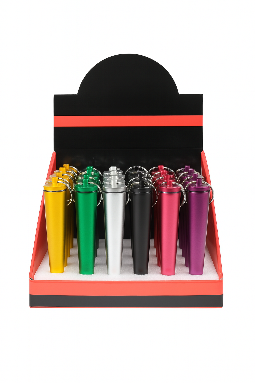 4.7'' Aluminum  Holder Container Waterproof Storage Case