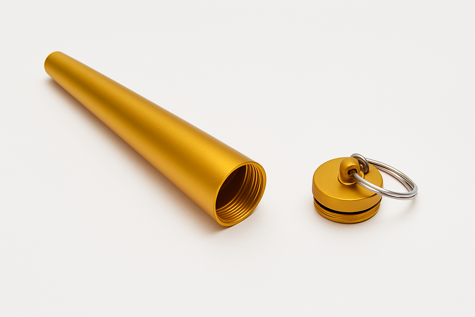 4.7'' Aluminum  Holder Container Waterproof Storage Case