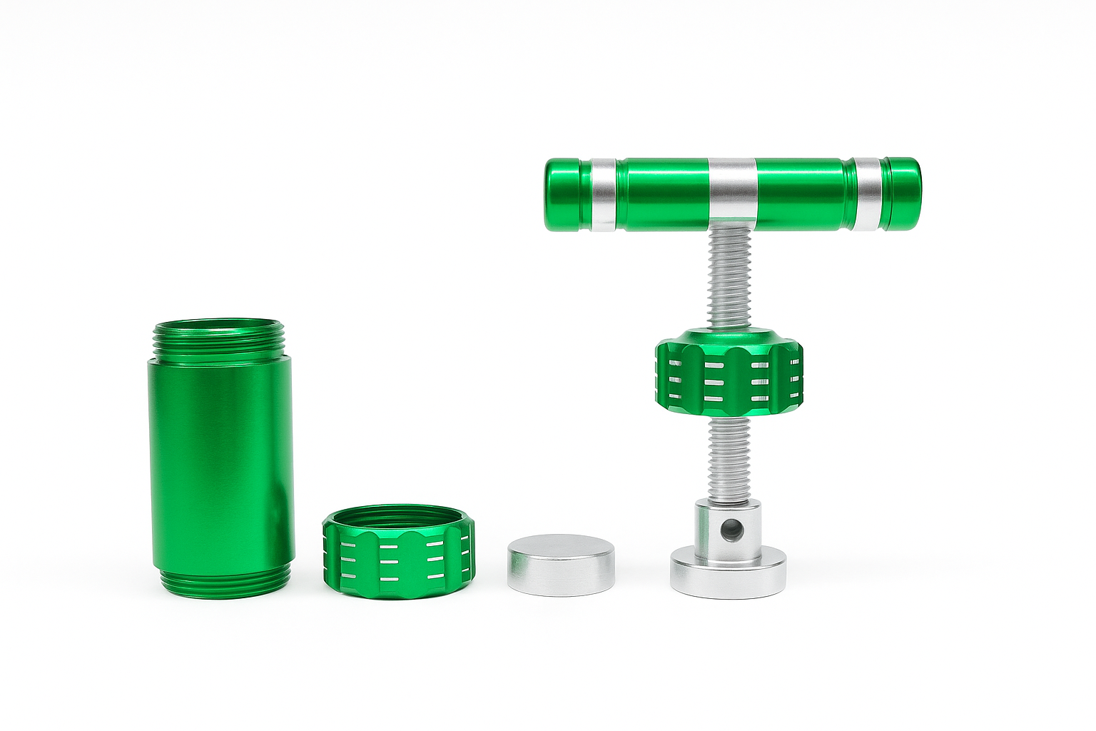 Pollen Press with Durable T Handle swivel jacket