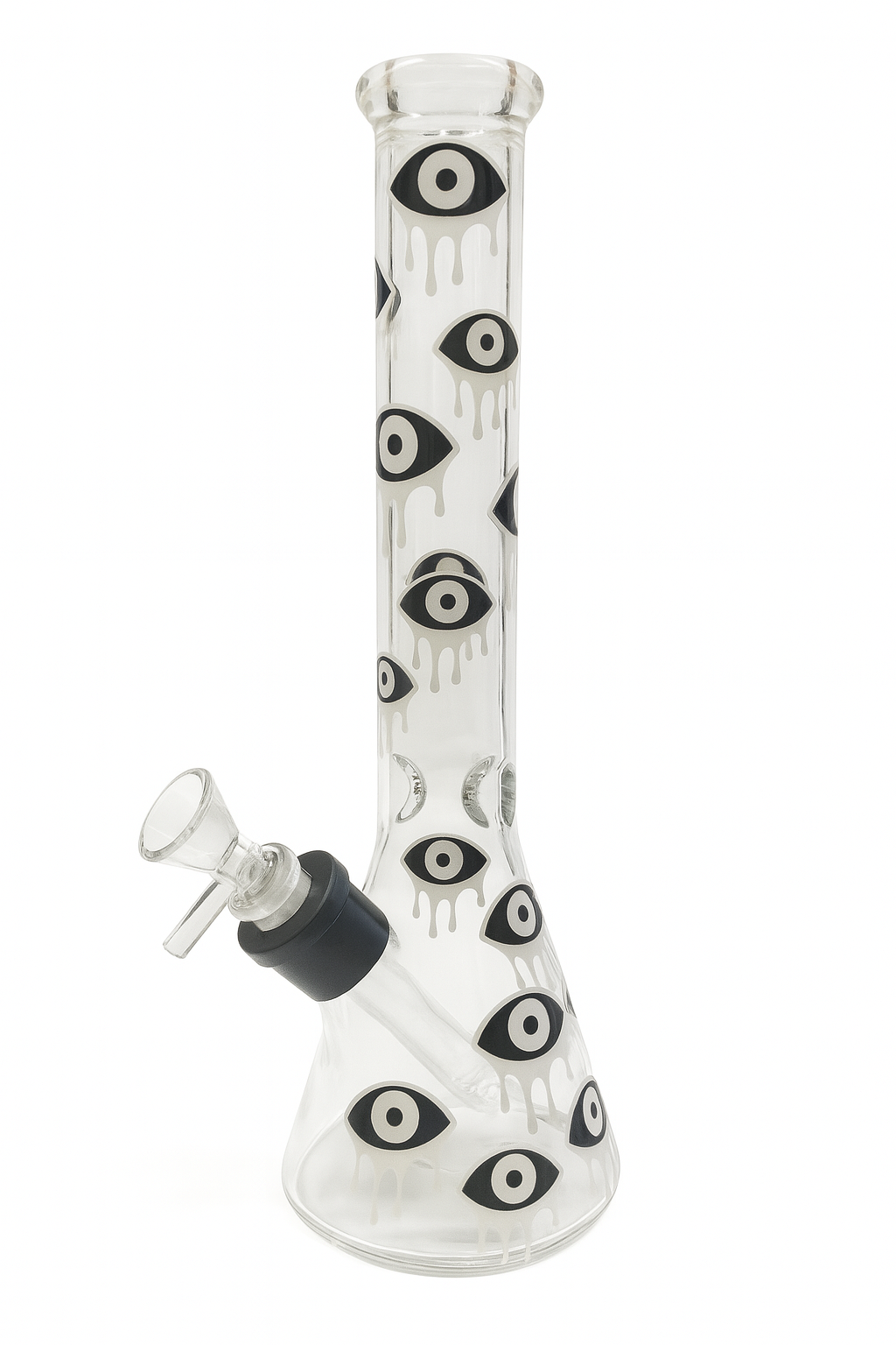 10'' Glow in The Dark Glass Bong