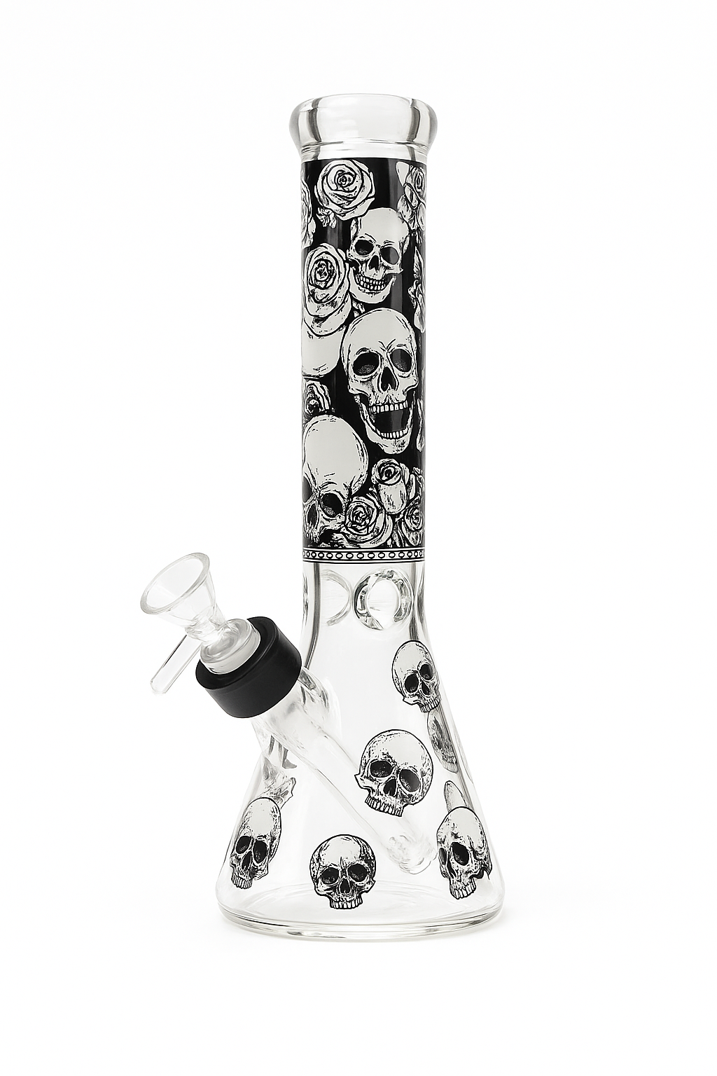 10'' Glow in The Dark Glass Bong