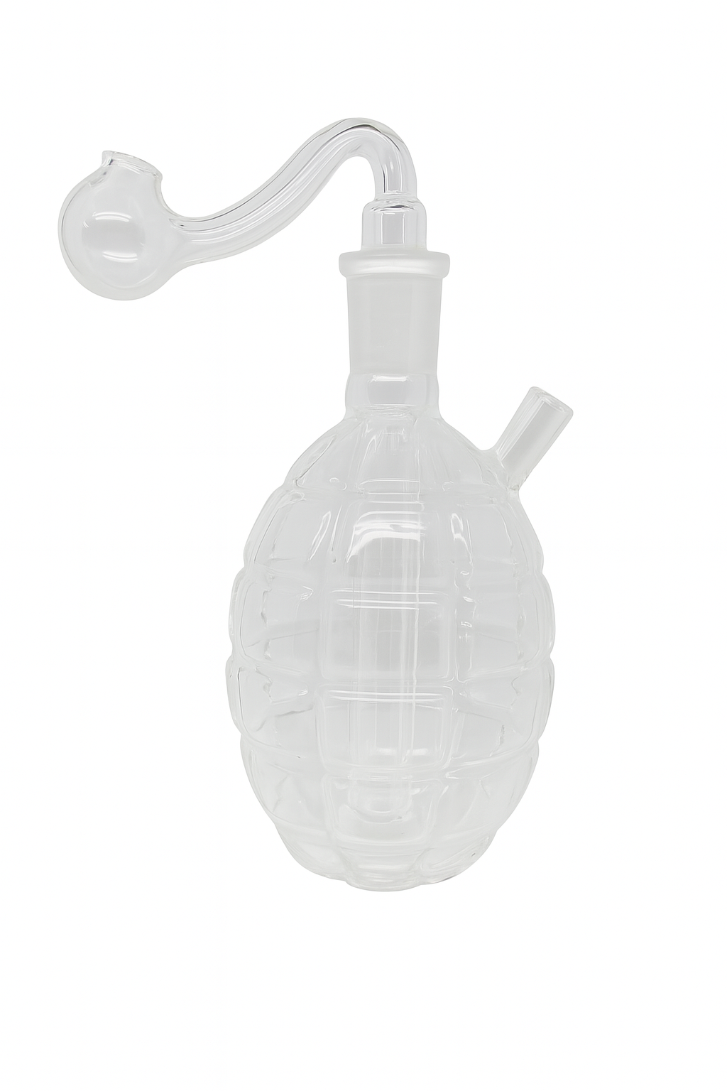 4.5'' Transparent Granade Shaped Oil Bongs