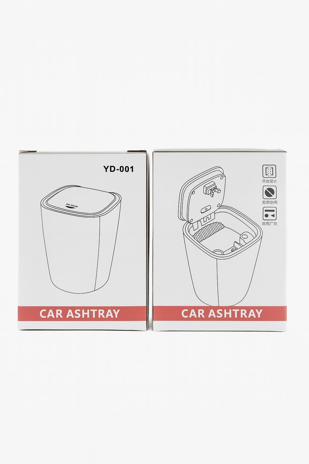 Crystal Diamond Car Ashtray with Lid