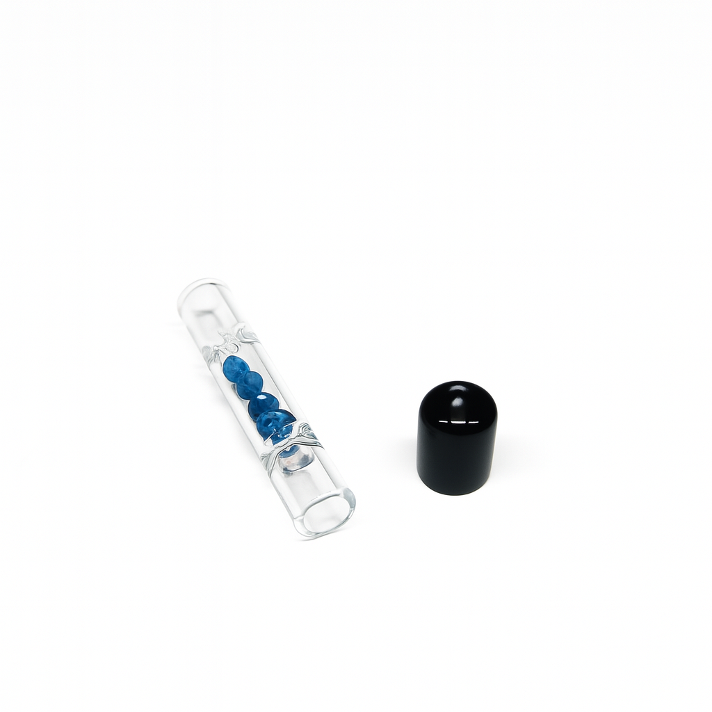 2.5'' Glass Cigerette Filter tip with Crystal