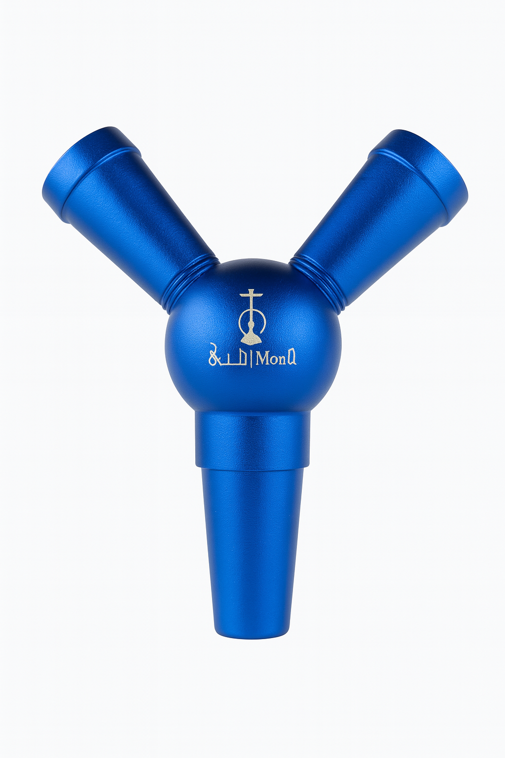 Hookah Hose Adaptor 1 to 2 Splitter Hose Connector with 4 Extra Grommets Auto-Seal