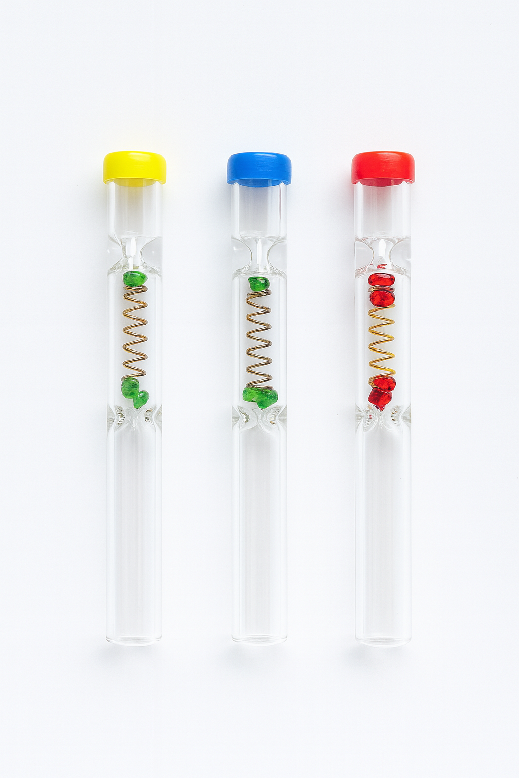 GLASS CIGARETTE HOLDER WITH SPRING and Cap