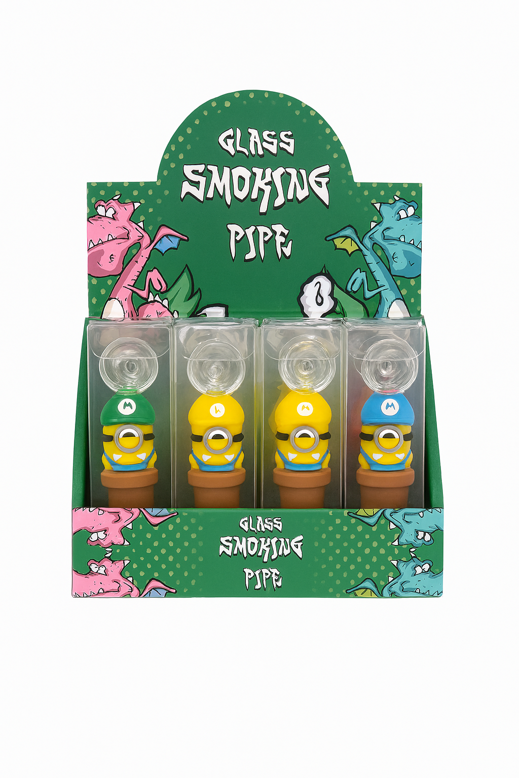 4" Playfull Cartoon Silicone Hand Pipe