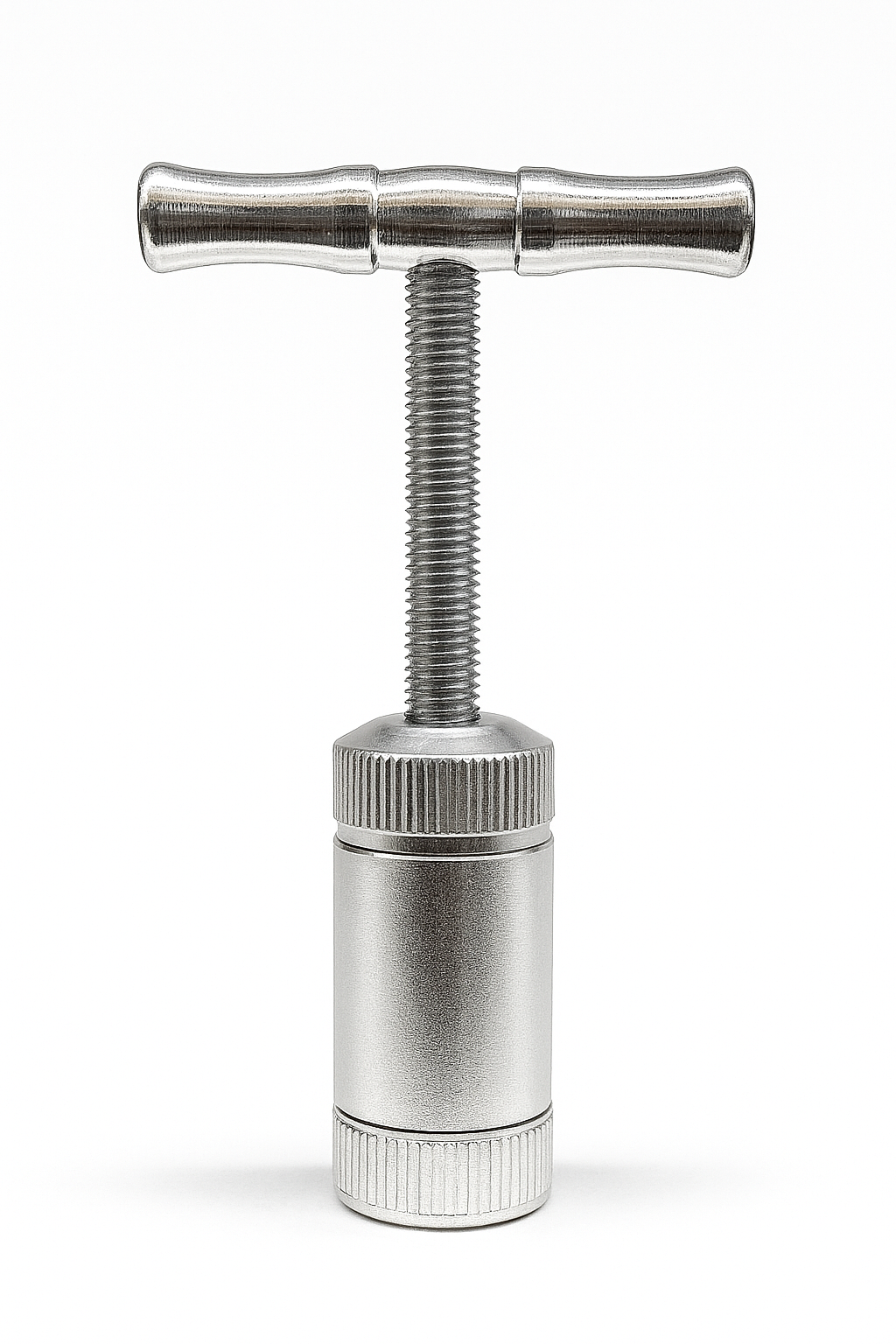 Pollen Press with Durable T Handle Anodized Stainless Steel