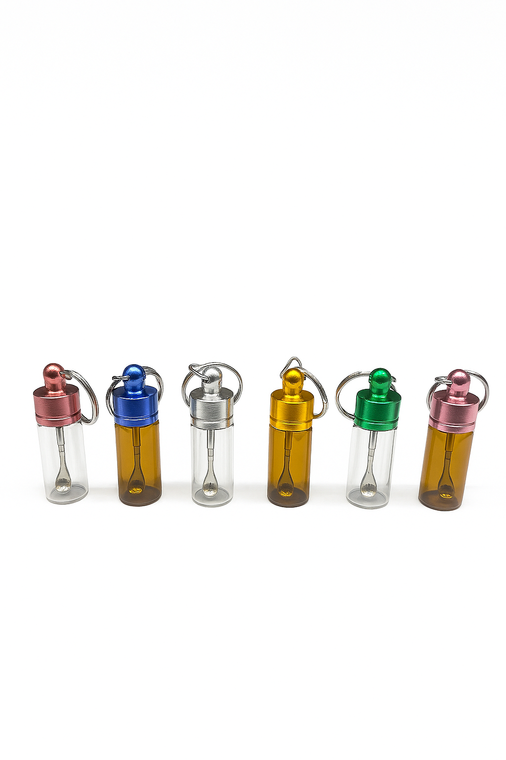 Glass Herb Storage Case' Dabber Spoon, Oil Rigs,