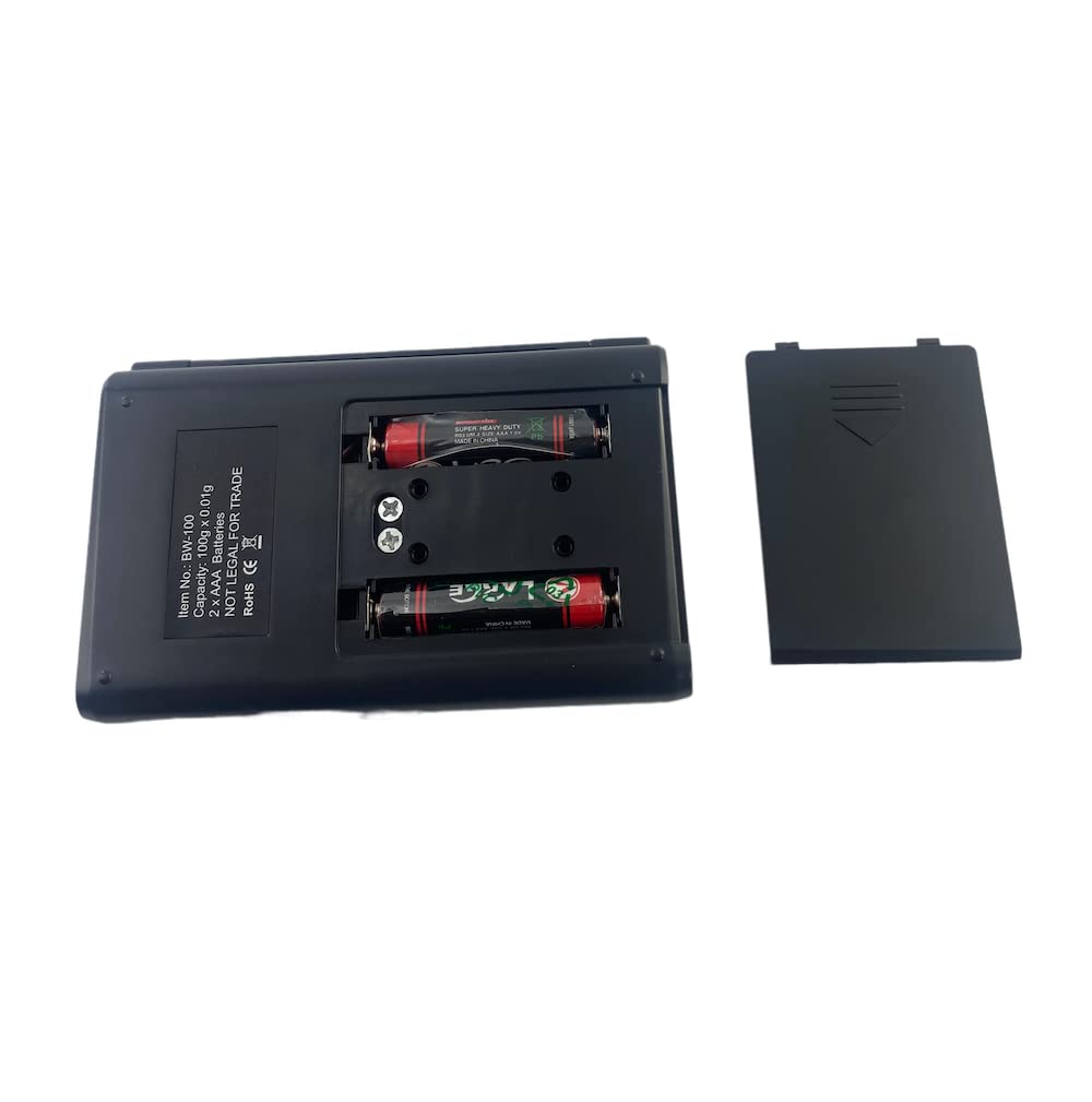 Teeter Totter BW-100 – Digital Pocket Scale (100g x 0.01g)