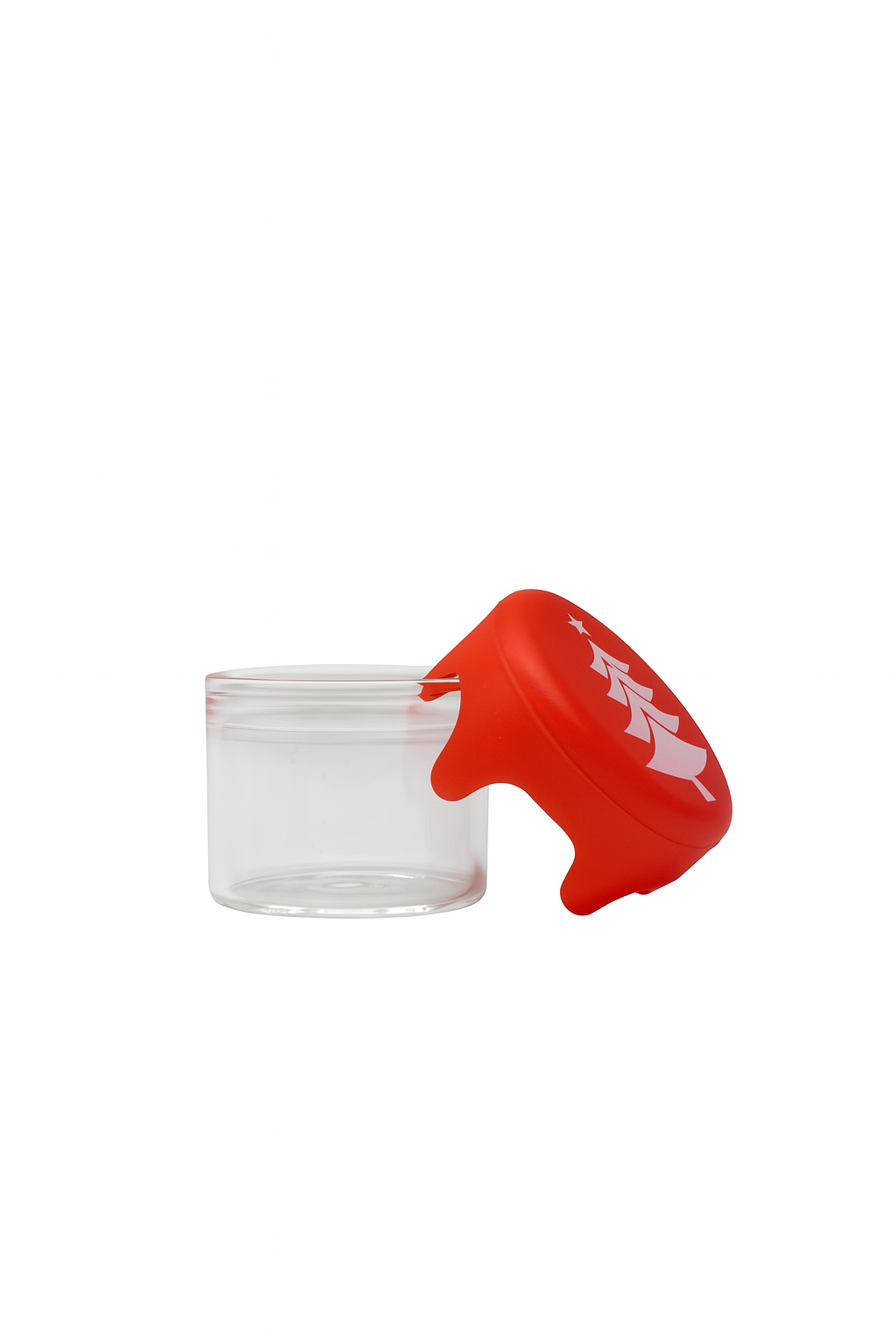 5ml Glass Jar With Silicone snowflake cover