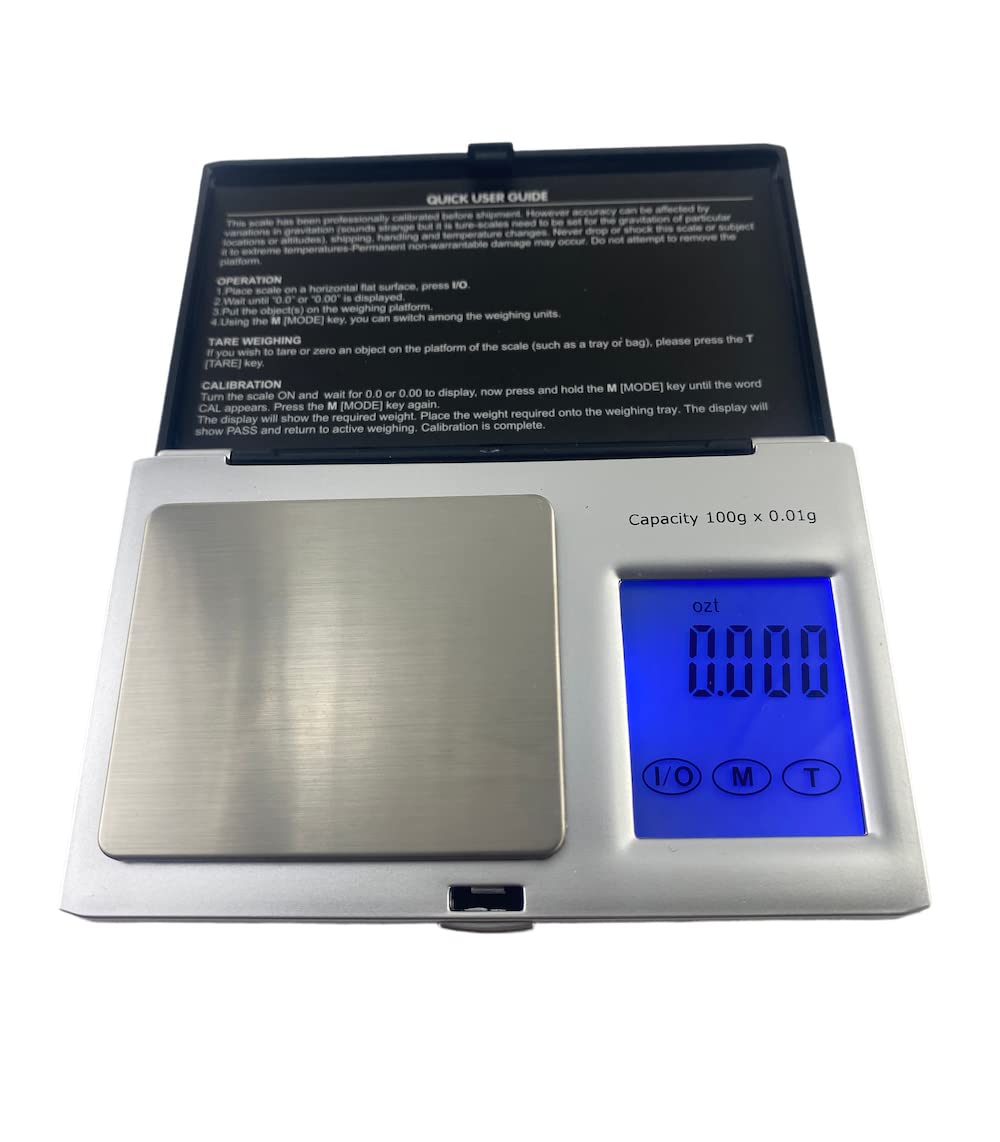 Teeter Totter BW-100 – Digital Pocket Scale (100g x 0.01g)