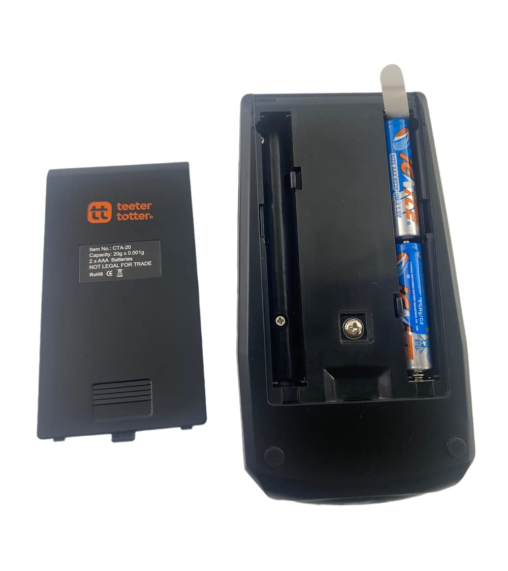 Teeter Totter CTA-20 – Digital Pocket Scale (20g x 0.001g)