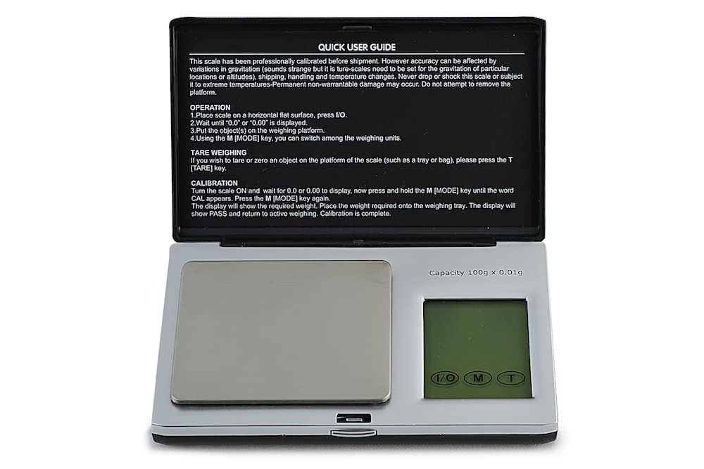 Teeter Totter BW-100 – Digital Pocket Scale (100g x 0.01g)