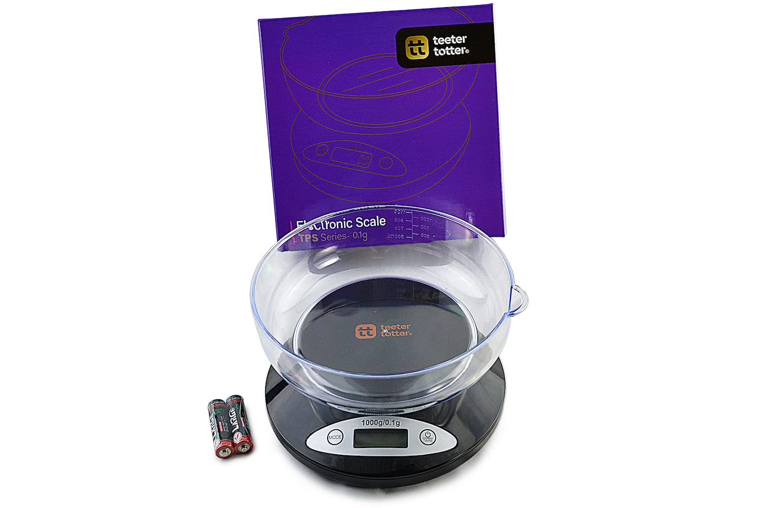 Teeter Totter TPS-1000 – Digital Pocket Scale (1000g x 0.1g)