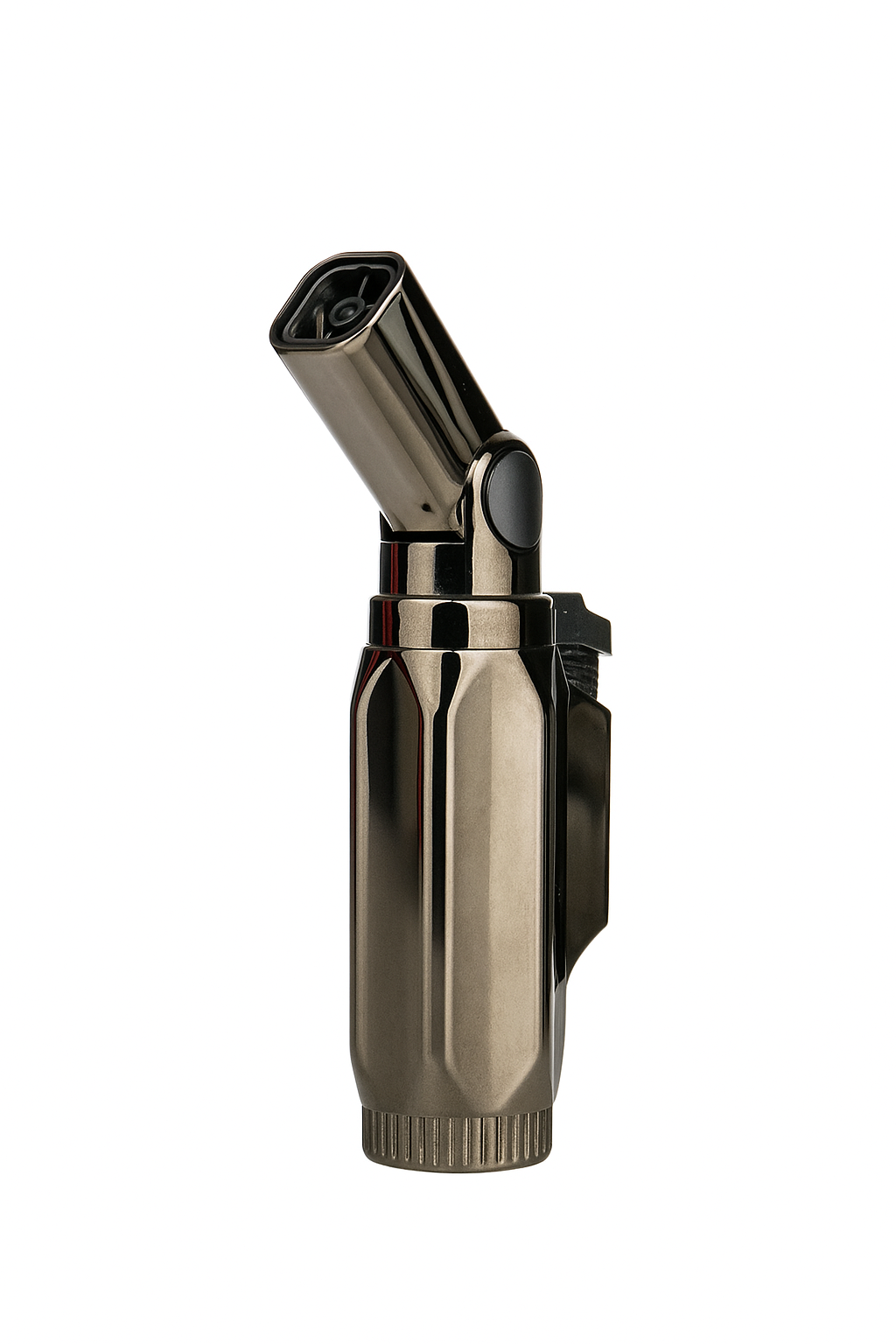  Quadruple Torch Windproof Butane Lighter with Adjustable Flame