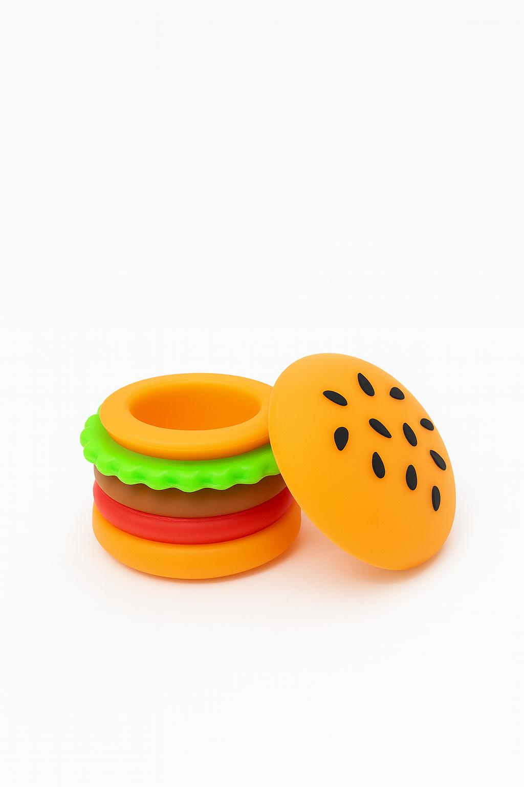 5ml Silicone Containers, Burger Style