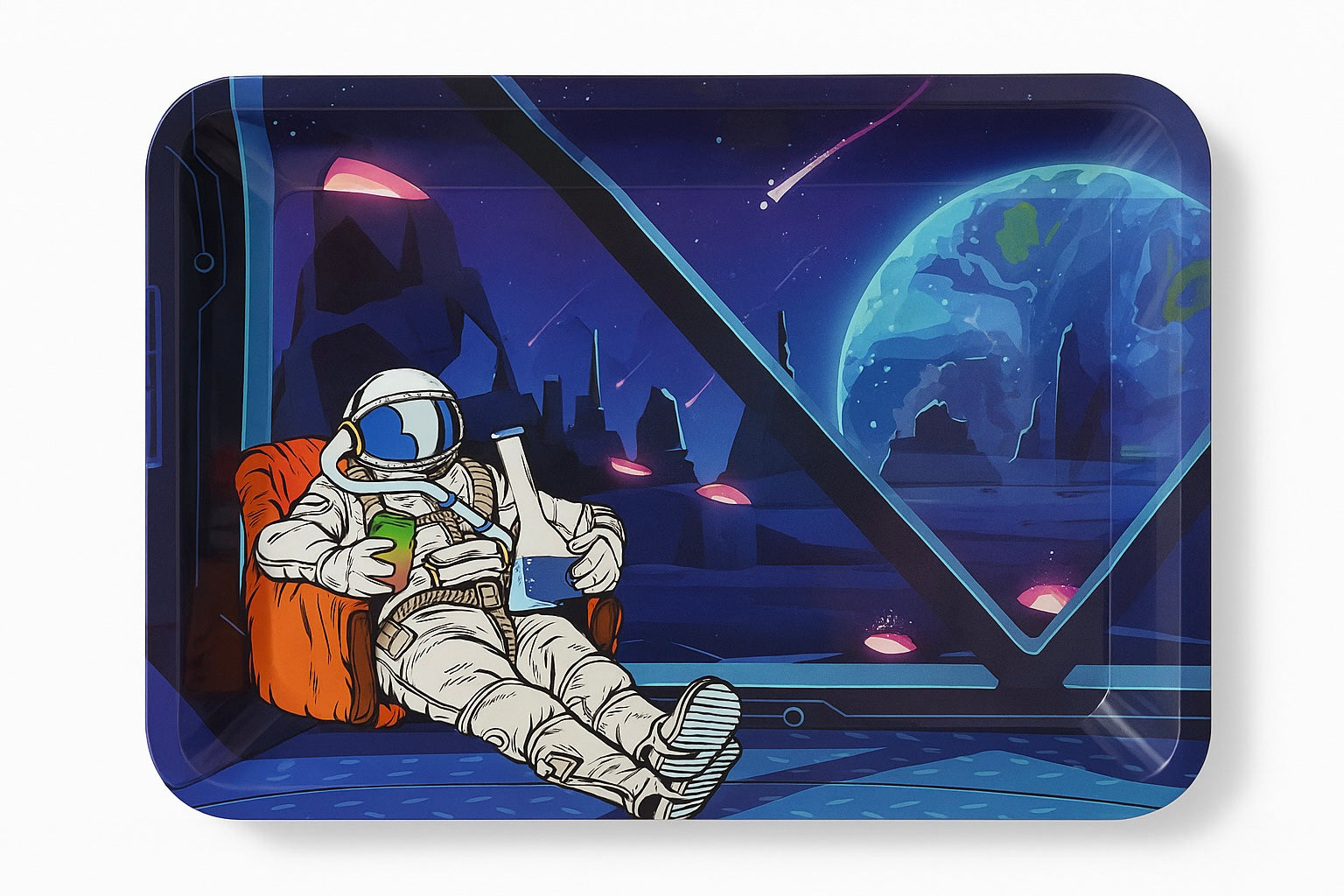 7"x5'' Metal Rolling Tray