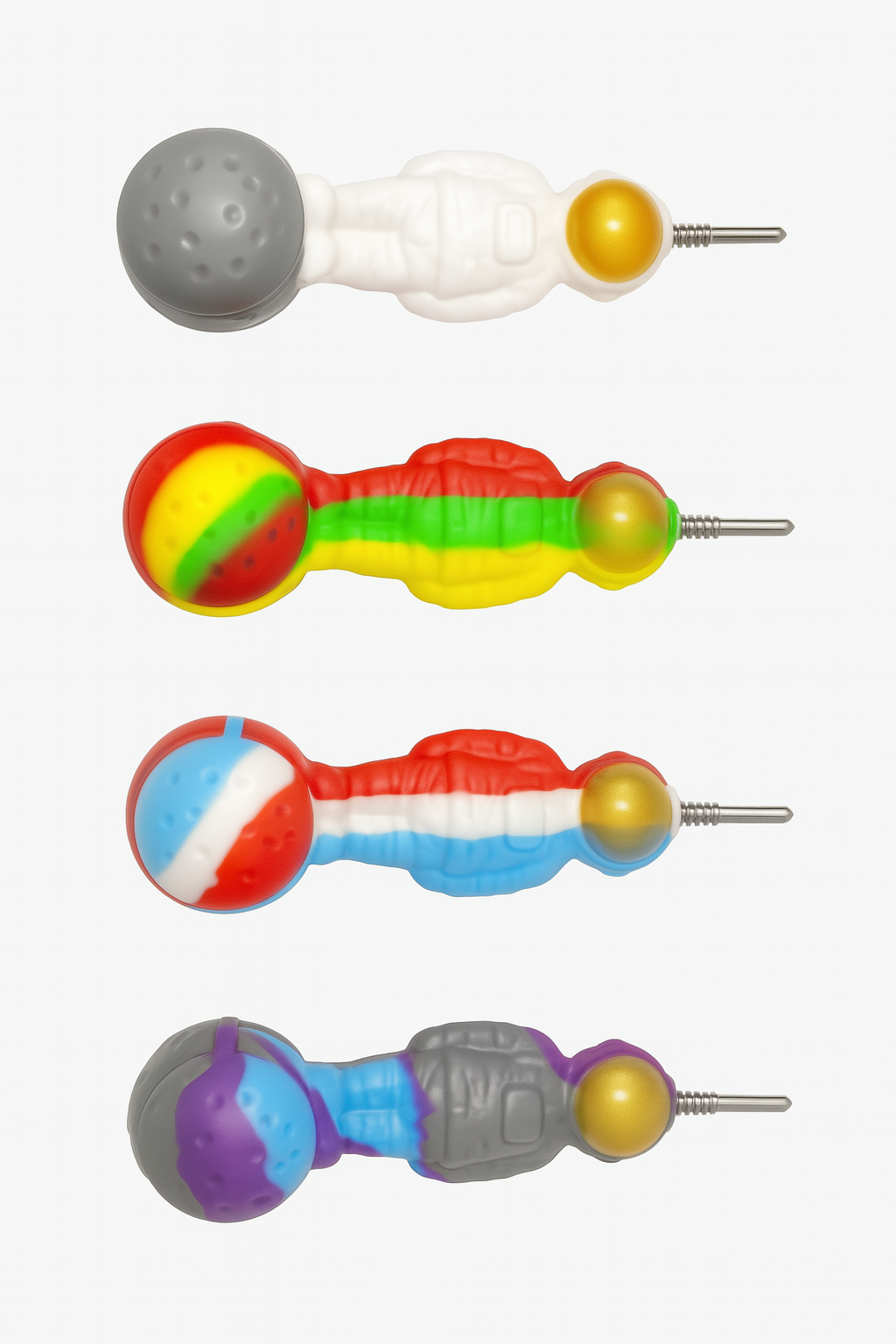 4.9 Inch Moon Astronaut  dab rig - Nector Collector