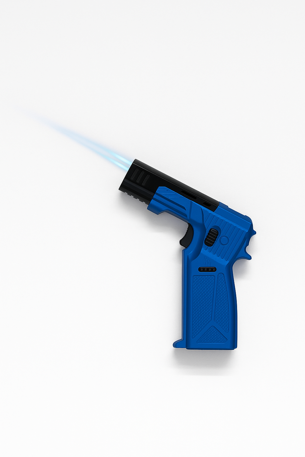 Windproof Hand Gun Blue Flame torch