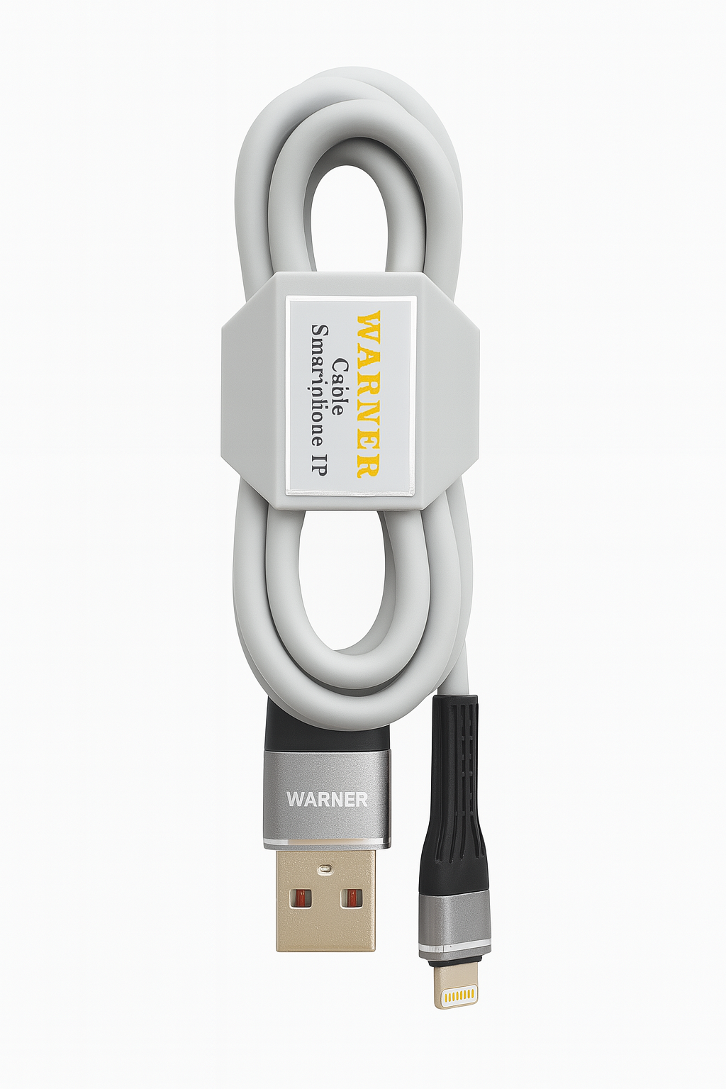 IP Charging Cable with Tie 3'Ft