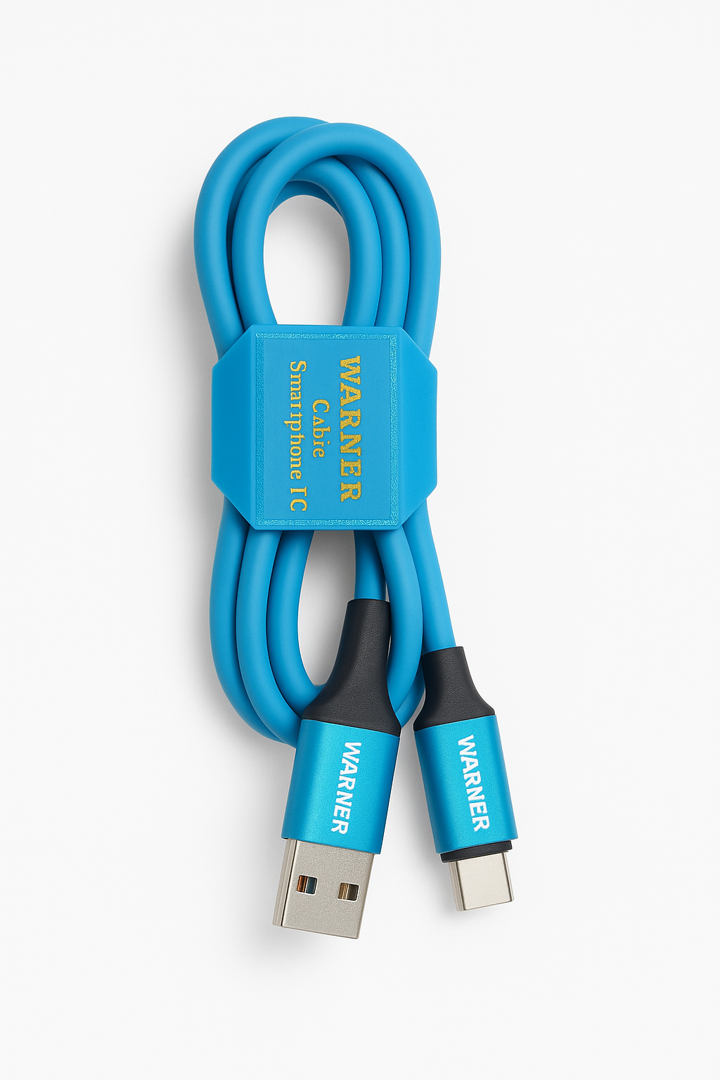 Type - C Cable with Tie 3'Ft