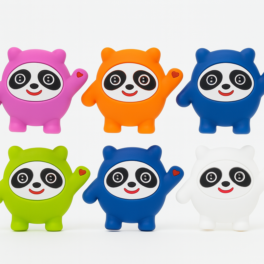 Silicone Panda Dab Storage Container