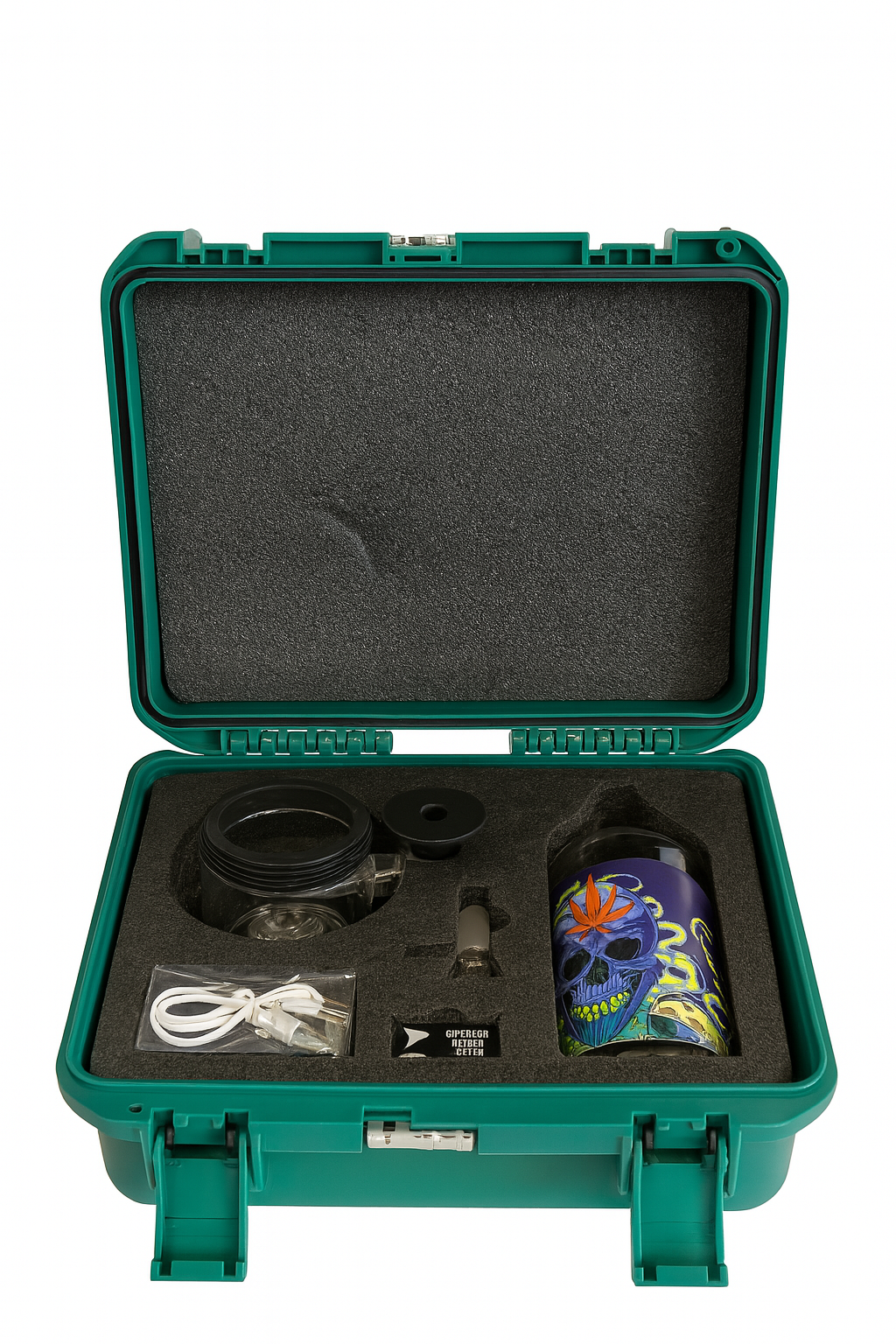 10" Smoke Thrower with built-in Lights w/ Print Design