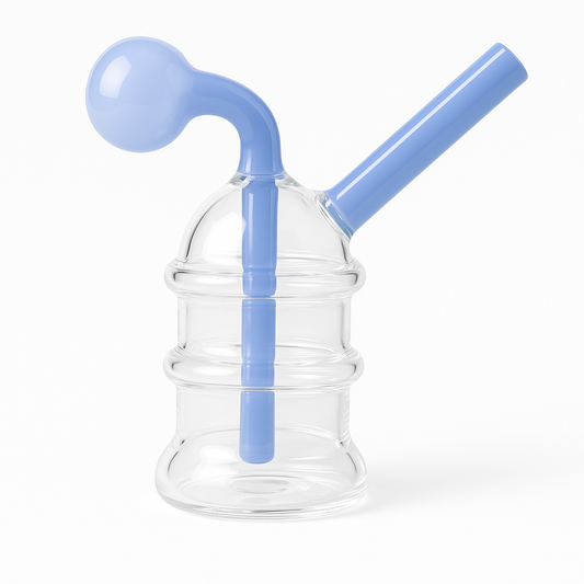 4" Mini Glass Bubbler Bong - 401 Distribution Inc