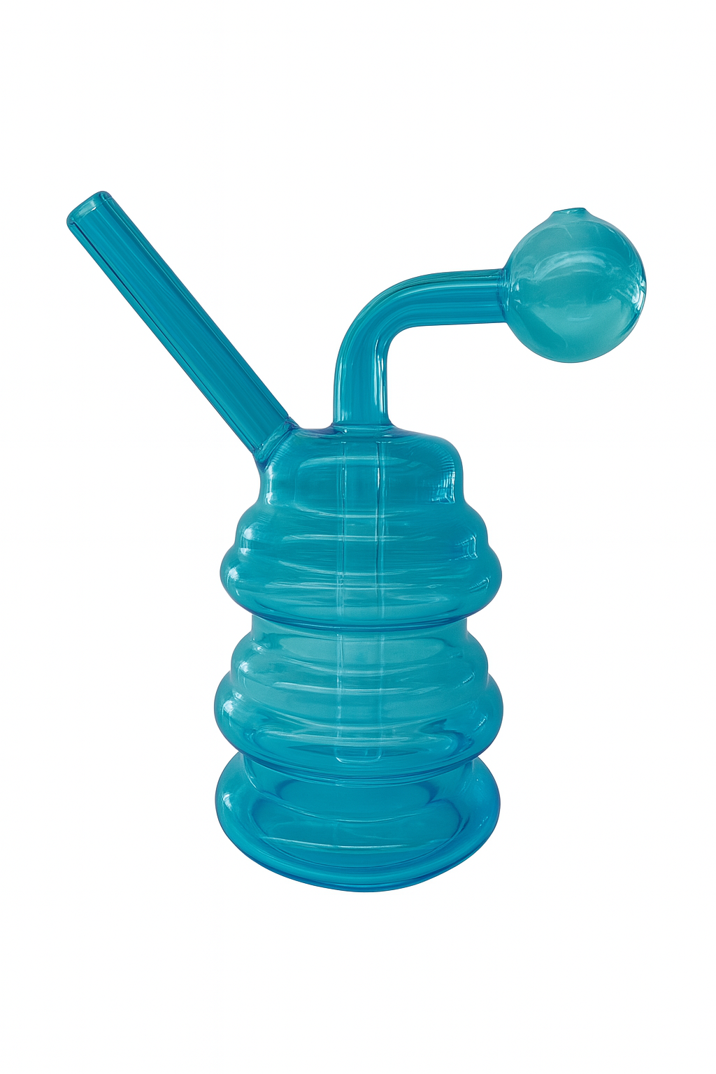 5" Ring-Y-Shape Glass Bubbler