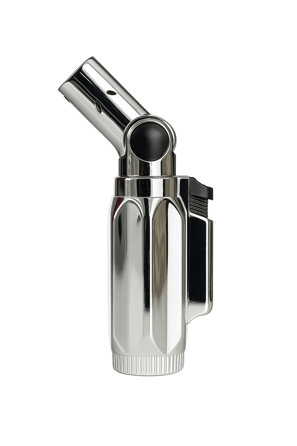  Quadruple Torch Windproof Butane Lighter with Adjustable Flame