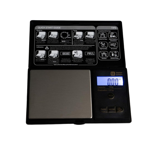 Teeter Totter CS-100 – Digital Pocket Scale (100g x 0.01g)
