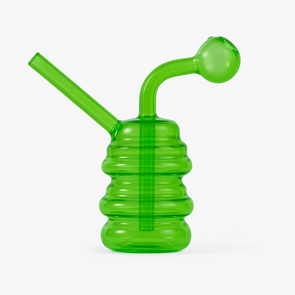 5" Ring-Y-Shape Glass Bubbler