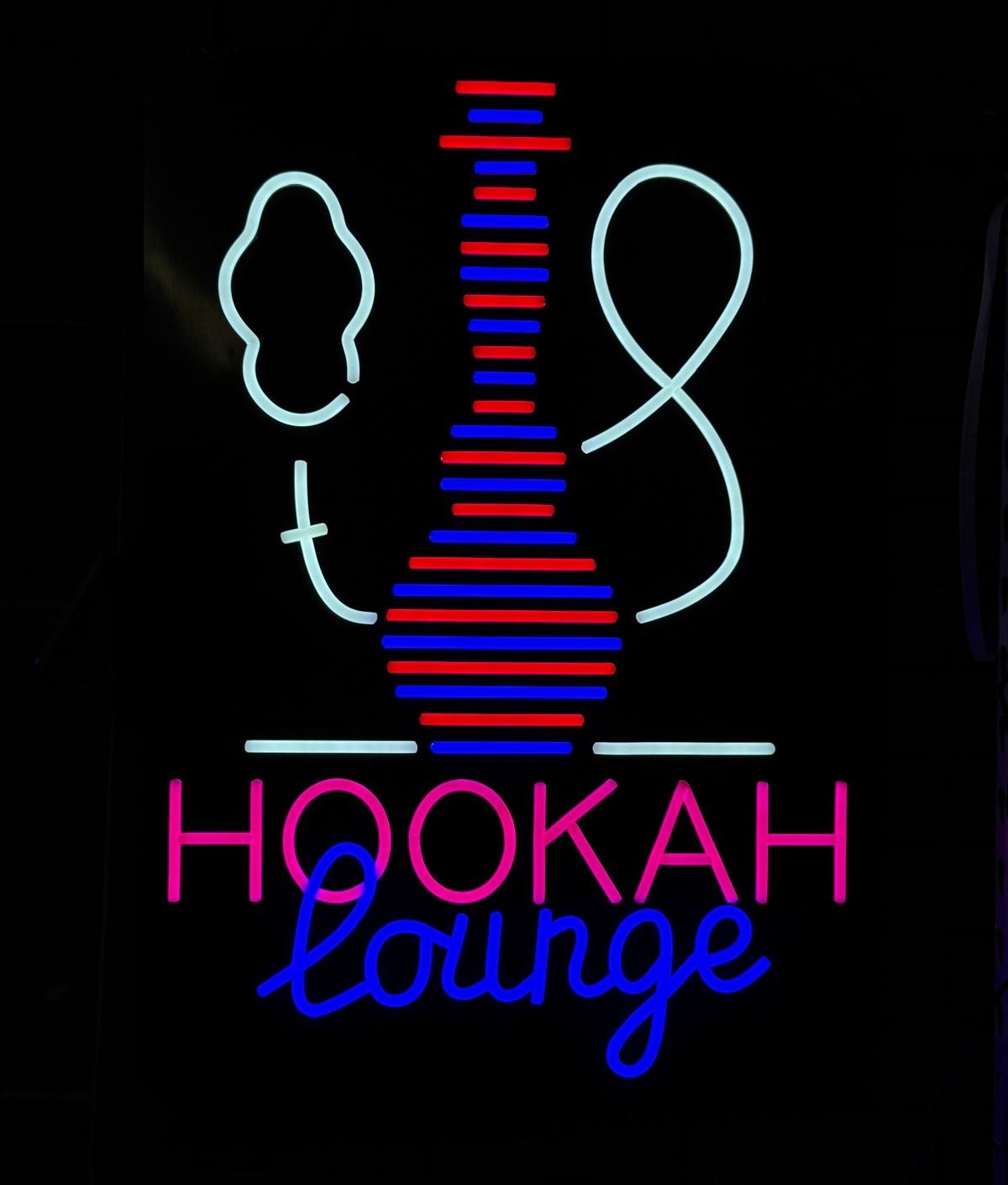 "HOOKAH LOUNGE" Led Sign 22"x32"
