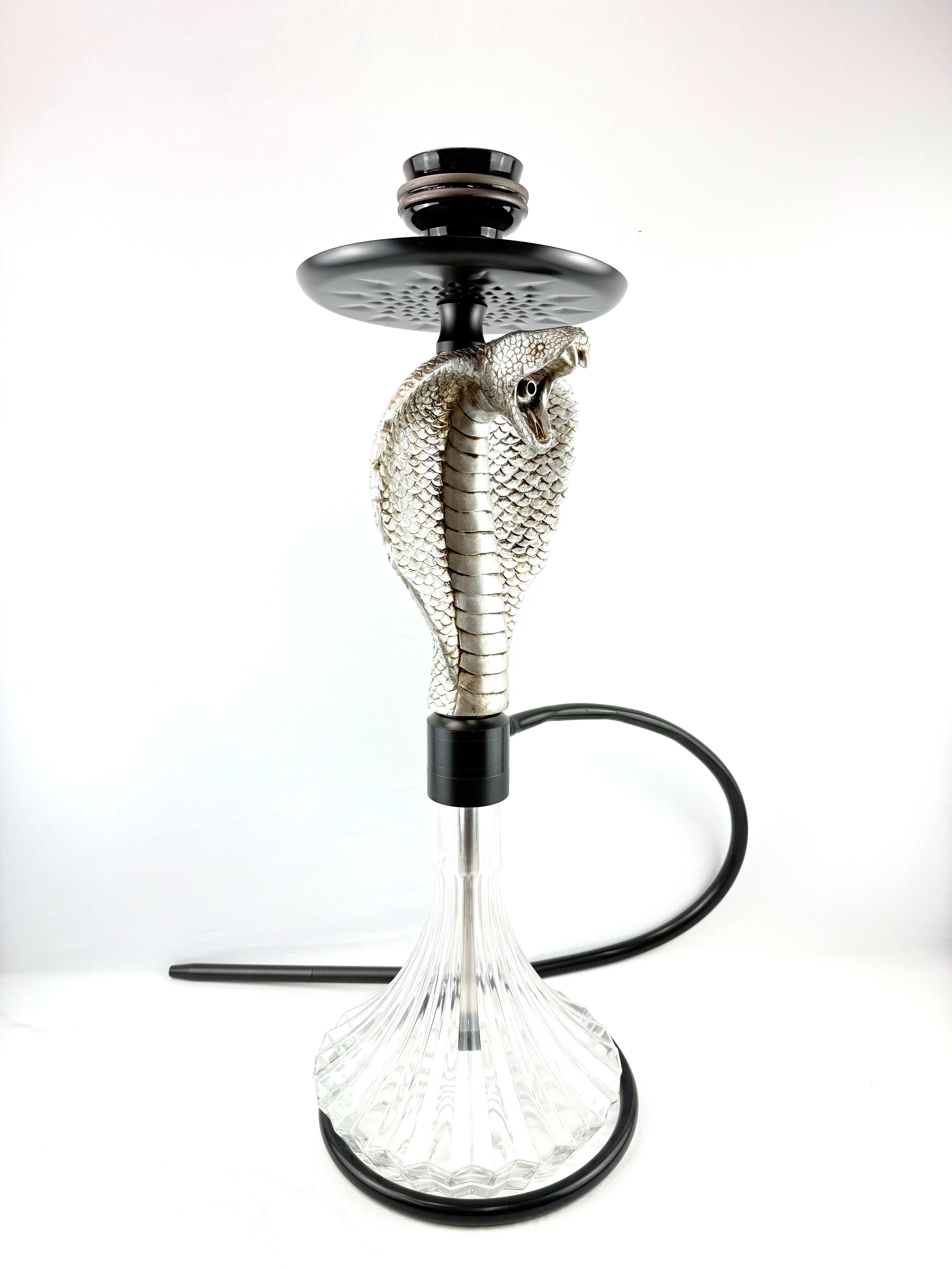 Luxury Arabian Cobra Shaped- Premium Shisha Complete Set with LED Light