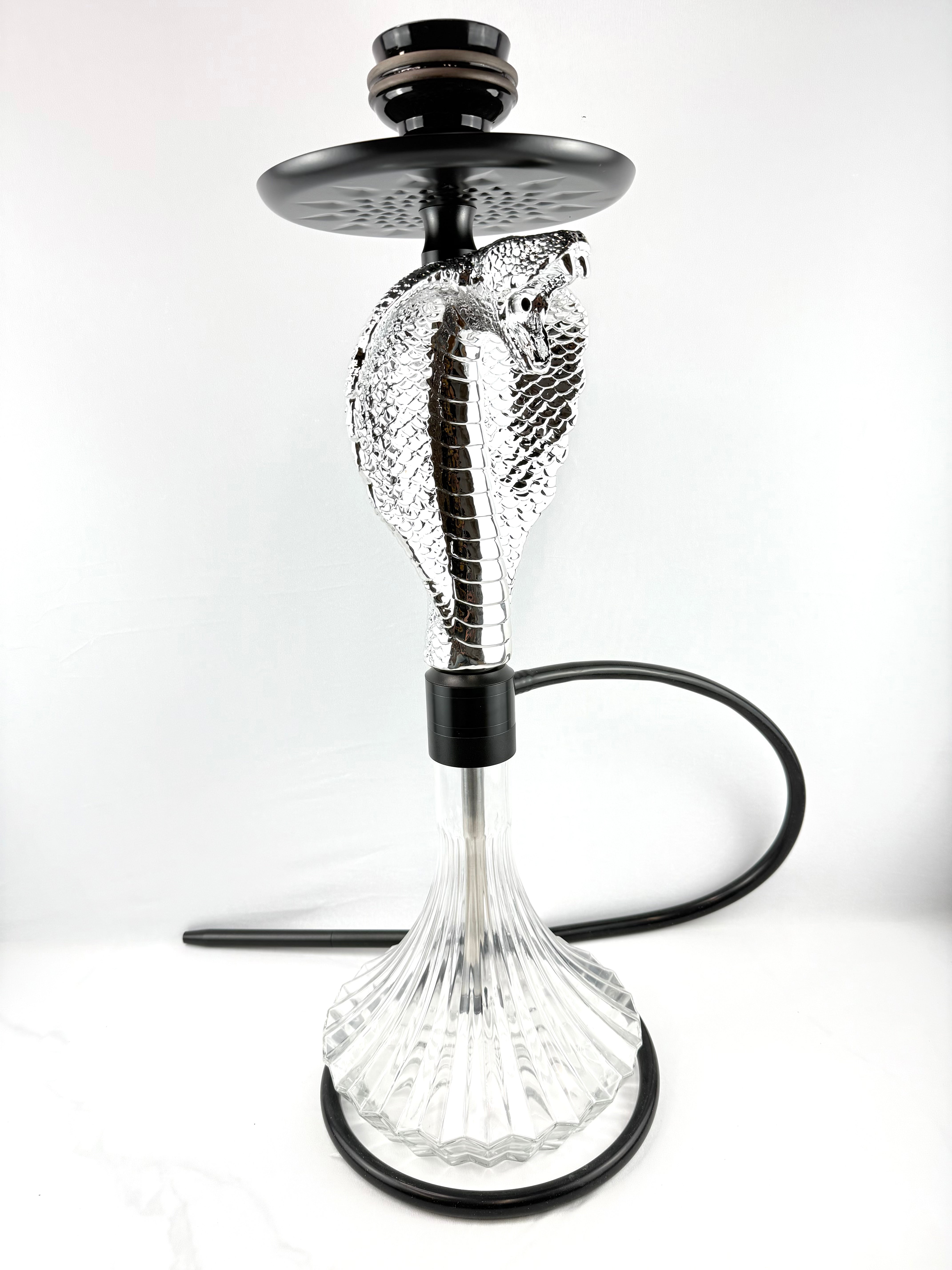 Luxury Arabian Cobra Shaped- Premium Shisha Complete Set with LED Light