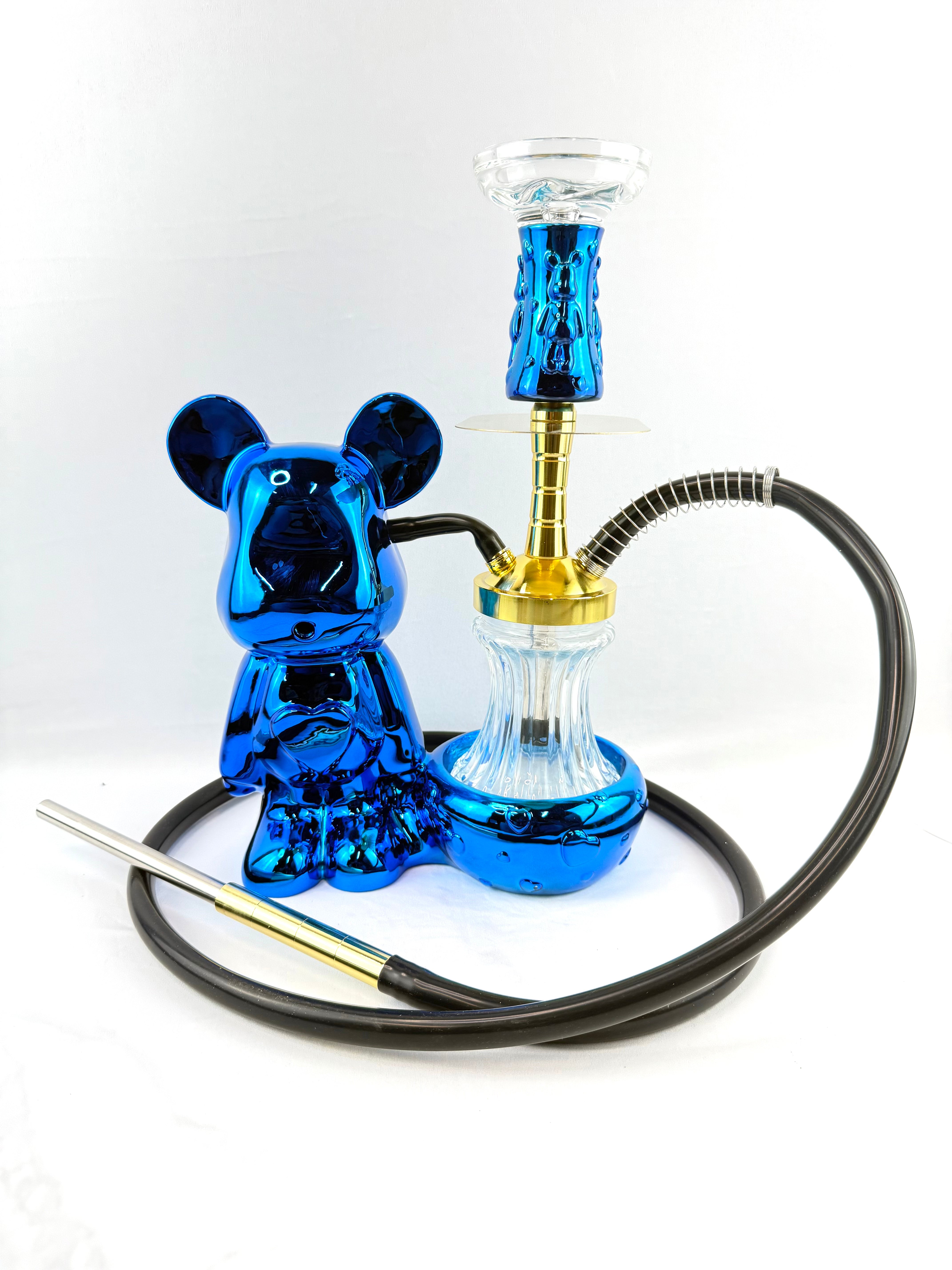 Luxury Care bear shaped- Premium Hookah, Complete Set with LED Light