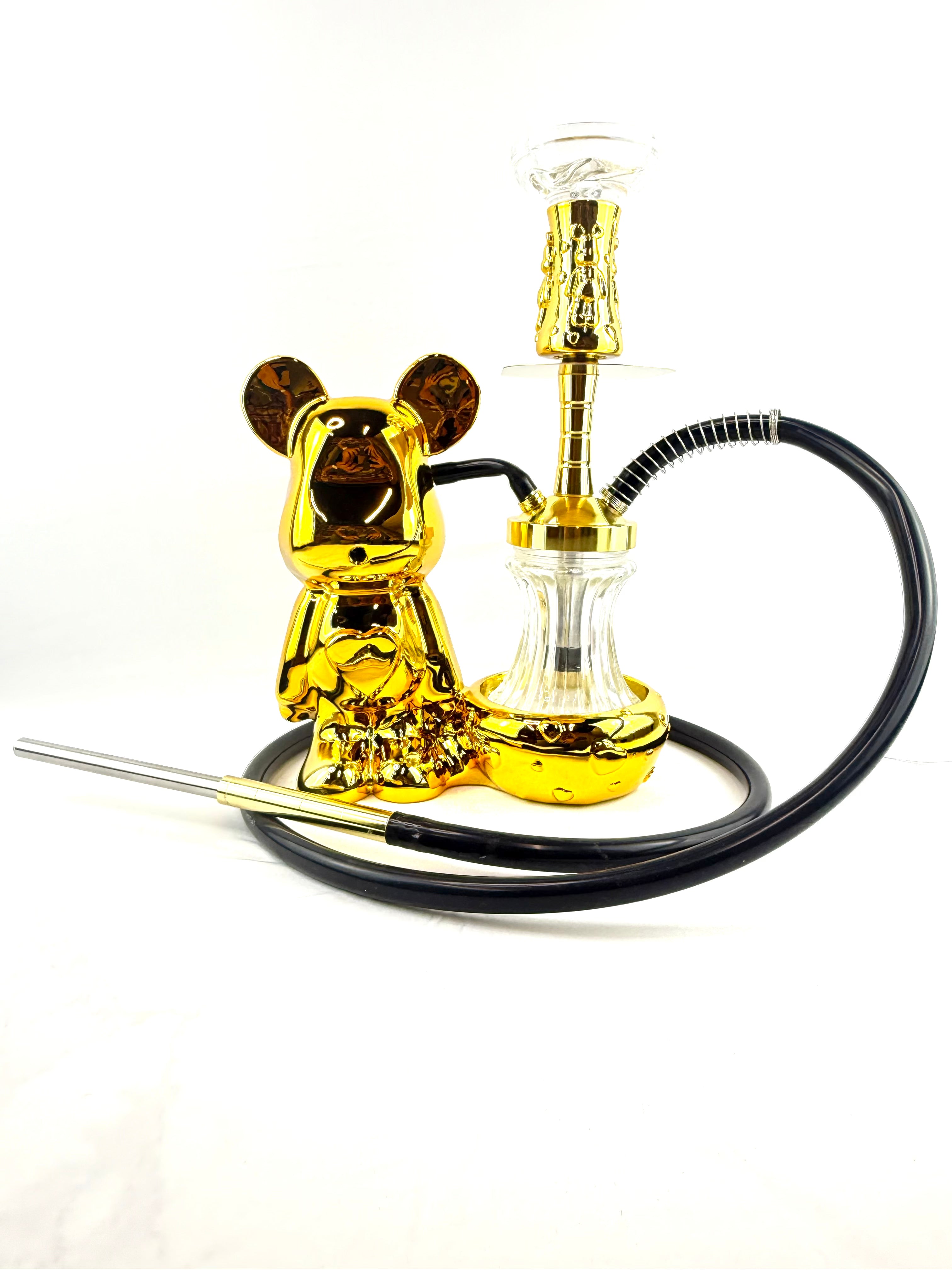 Luxury Care bear shaped- Premium Hookah, Complete Set with LED Light