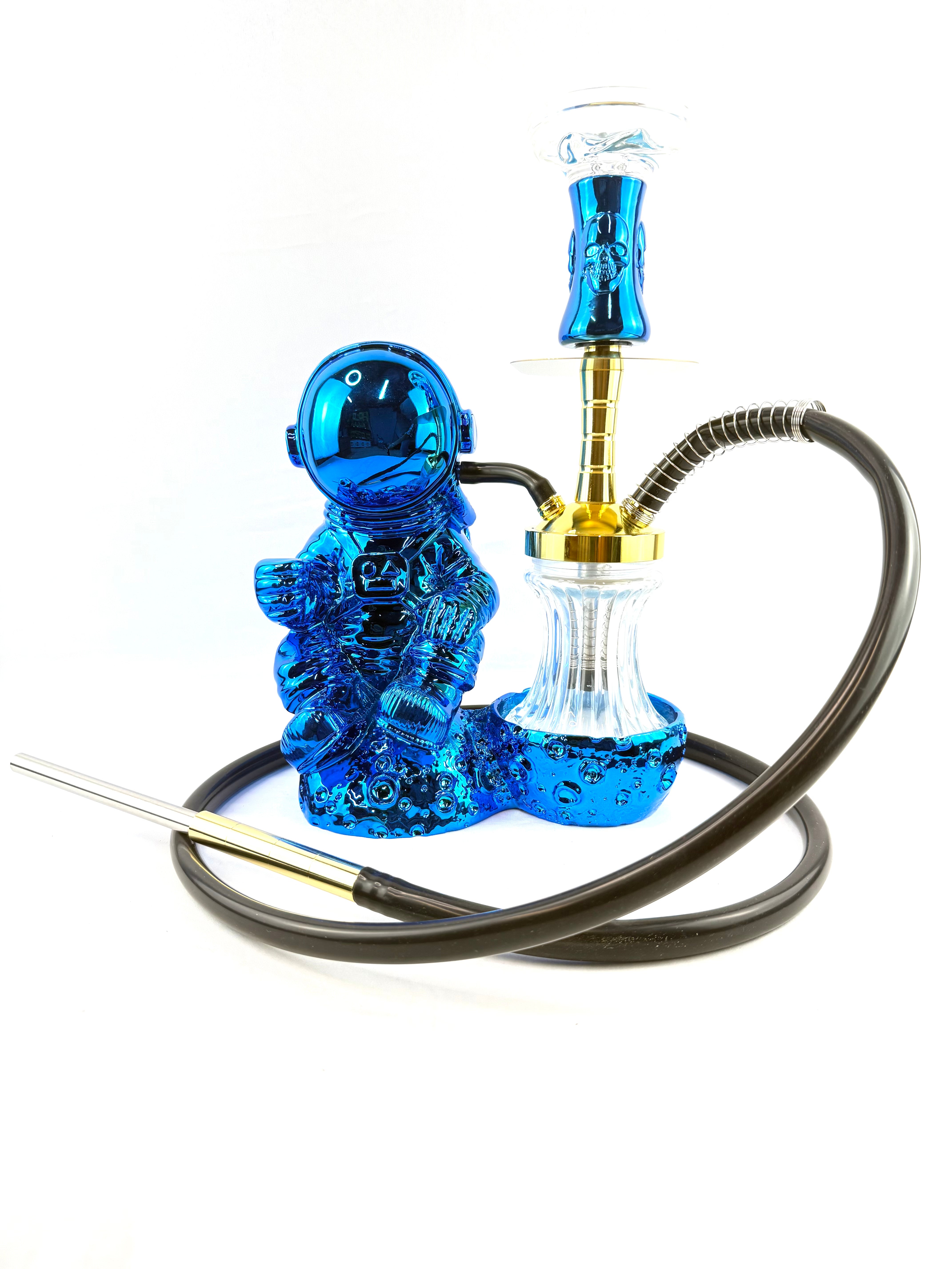 Luxury Astronaut shaped- Premium Hookah, Complete Set with LED Light