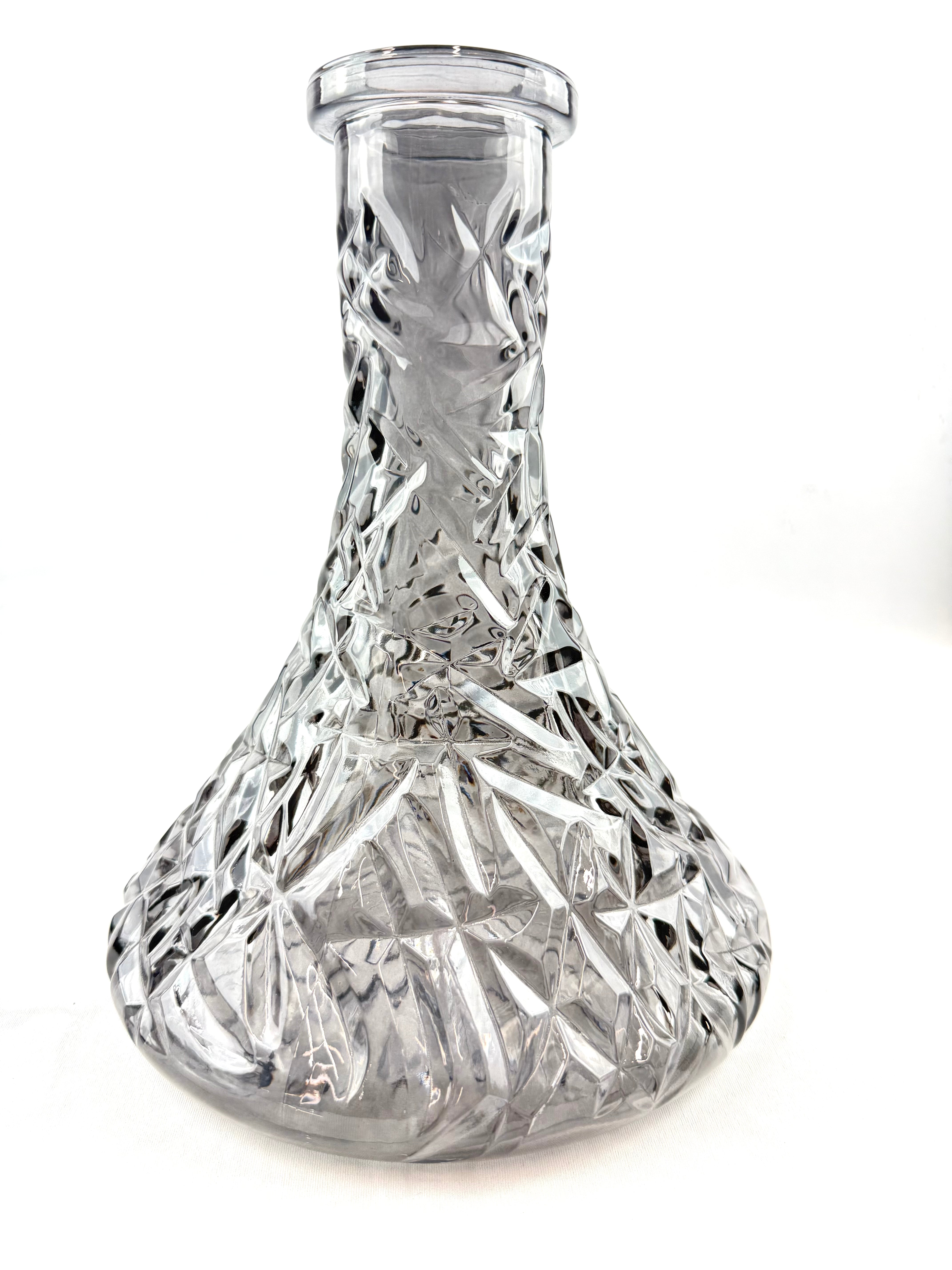 22" Mona Tapered Grooved Base Modern Sleek Body Single Hose Hookah