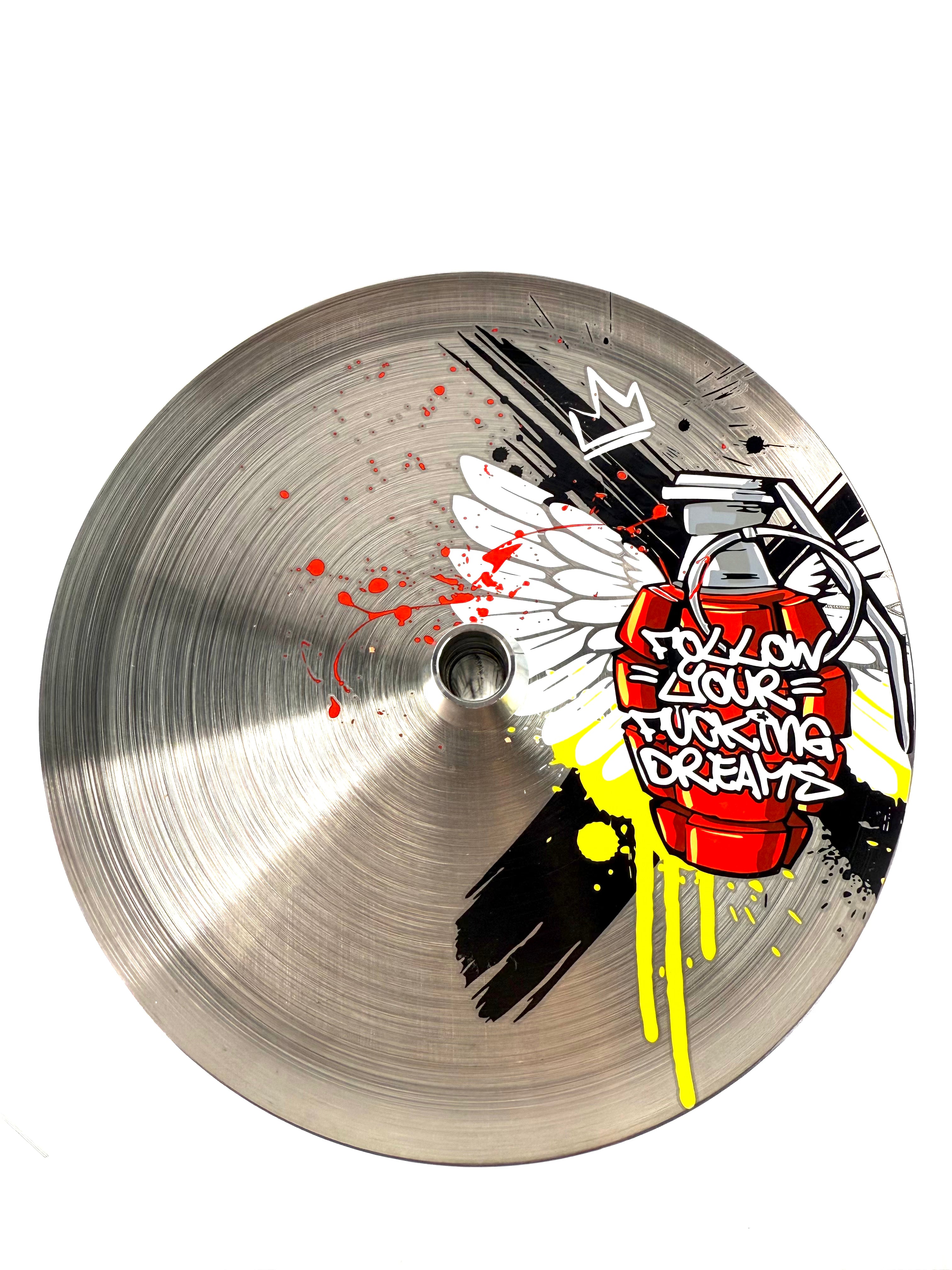 22" Mona Tapered Grooved Base Modern Sleek Body Single Hose Hookah