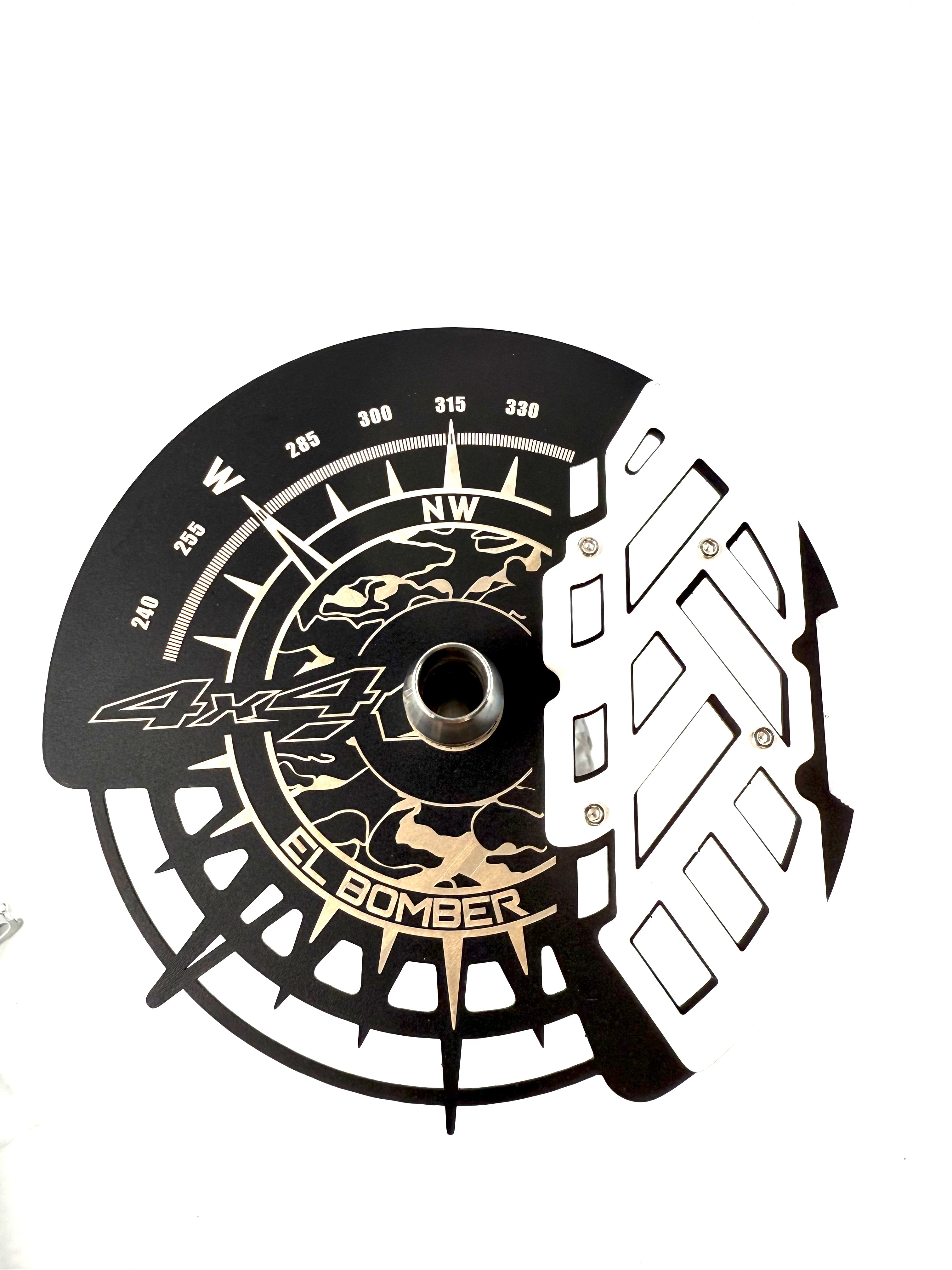 23" Mona Assorted Grooved Glass Base Multicolor Metal Body Single Hose Hookah