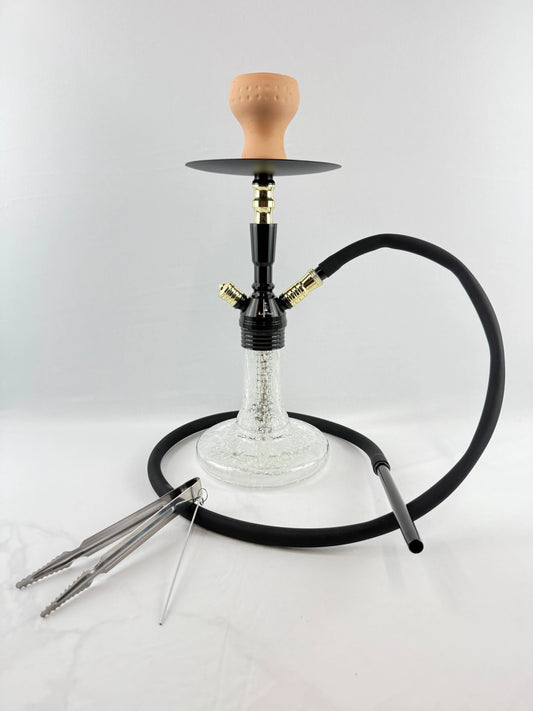 16" Mona Glow In Dark Base Single Hose Hookah - 401 Distribution Inc