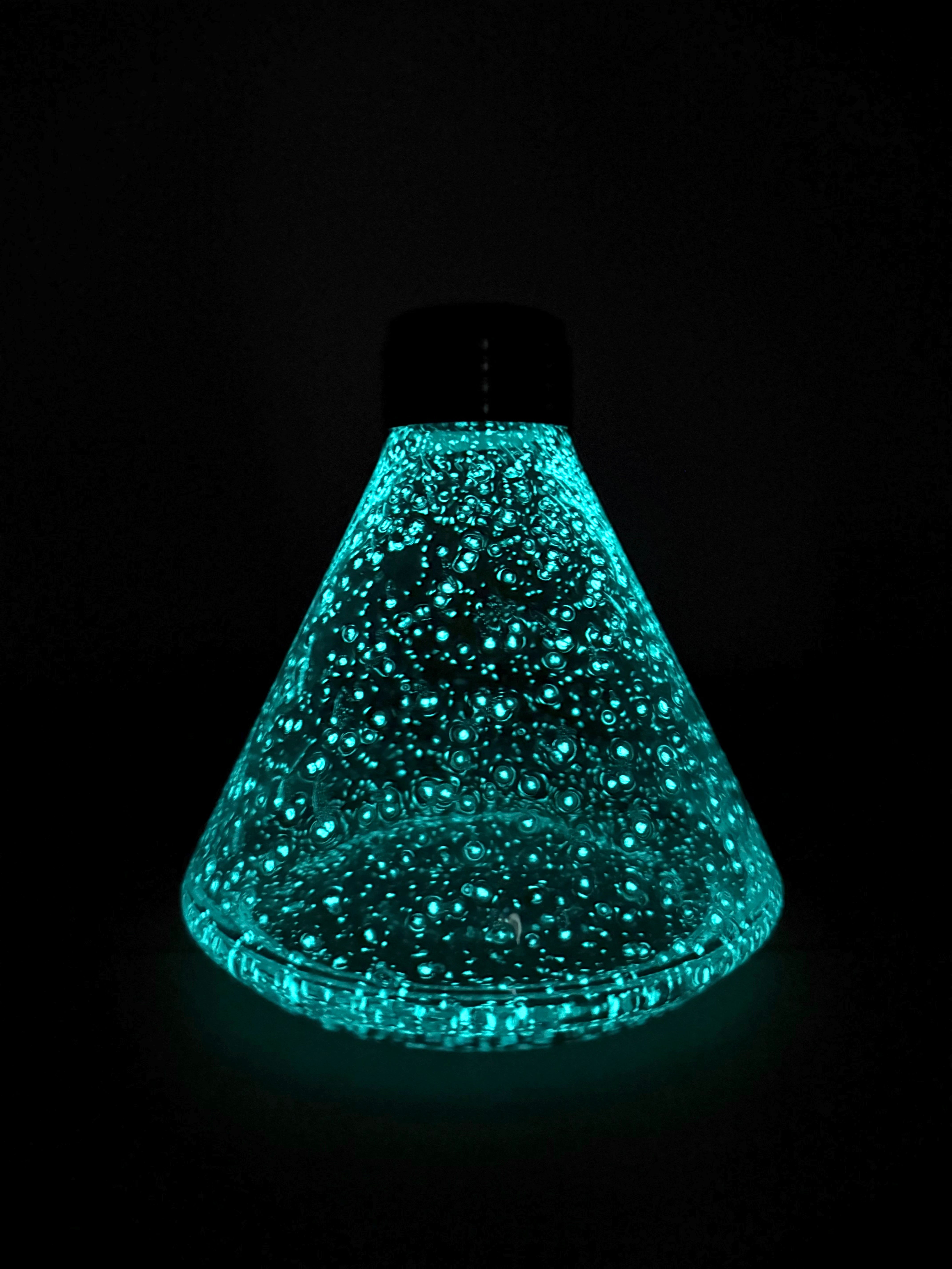 16" Mona Glow In Dark Base Single Hose Hookah